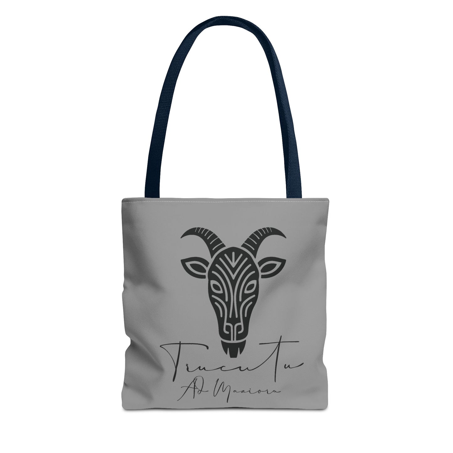 Borsa Tote TRUCUTU con Capra Tribale – Shopper Ecologica, Stile Boho Chic, Idea Regalo per Amanti degli Animali