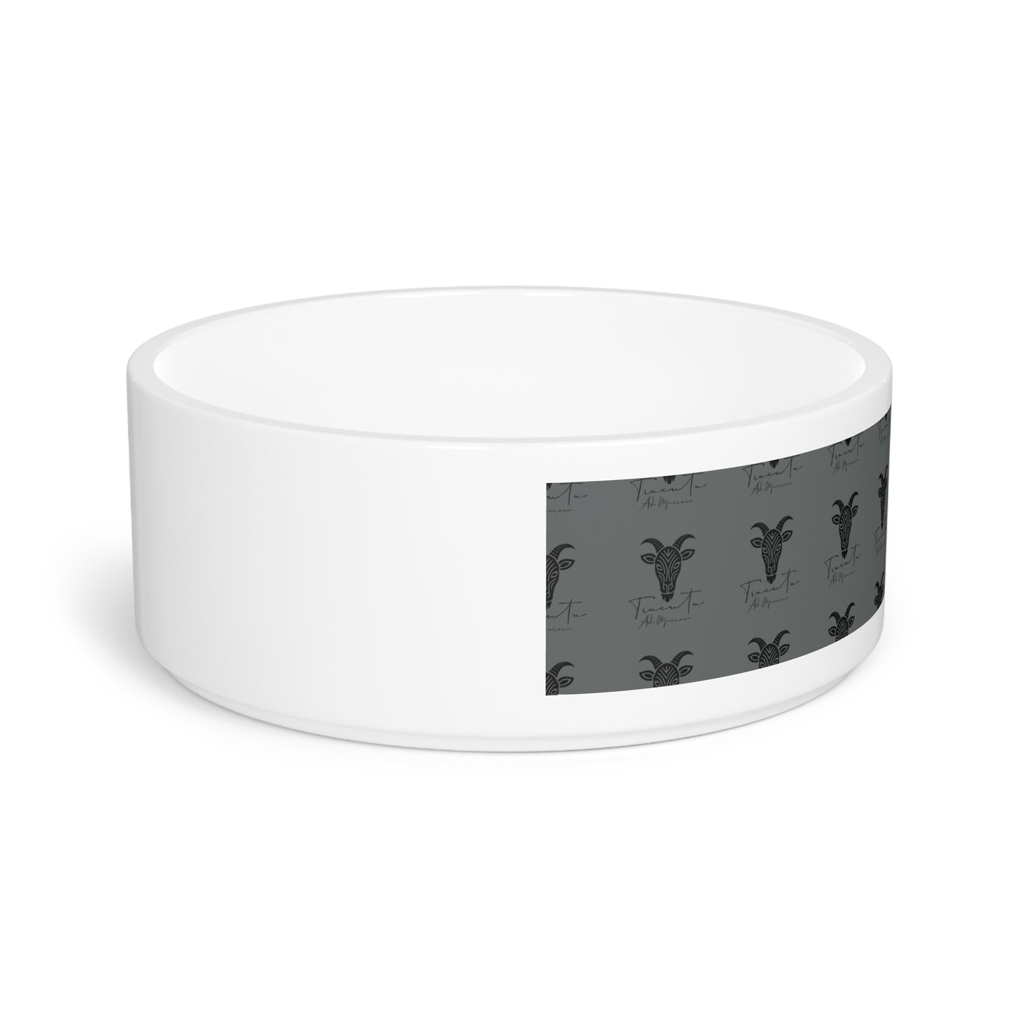Ciotola per Animali TRUCUTU con Design Capra Elegante – Personalizzabile, Idea Regalo per Amanti degli Animali, Stile Unico per la Casa