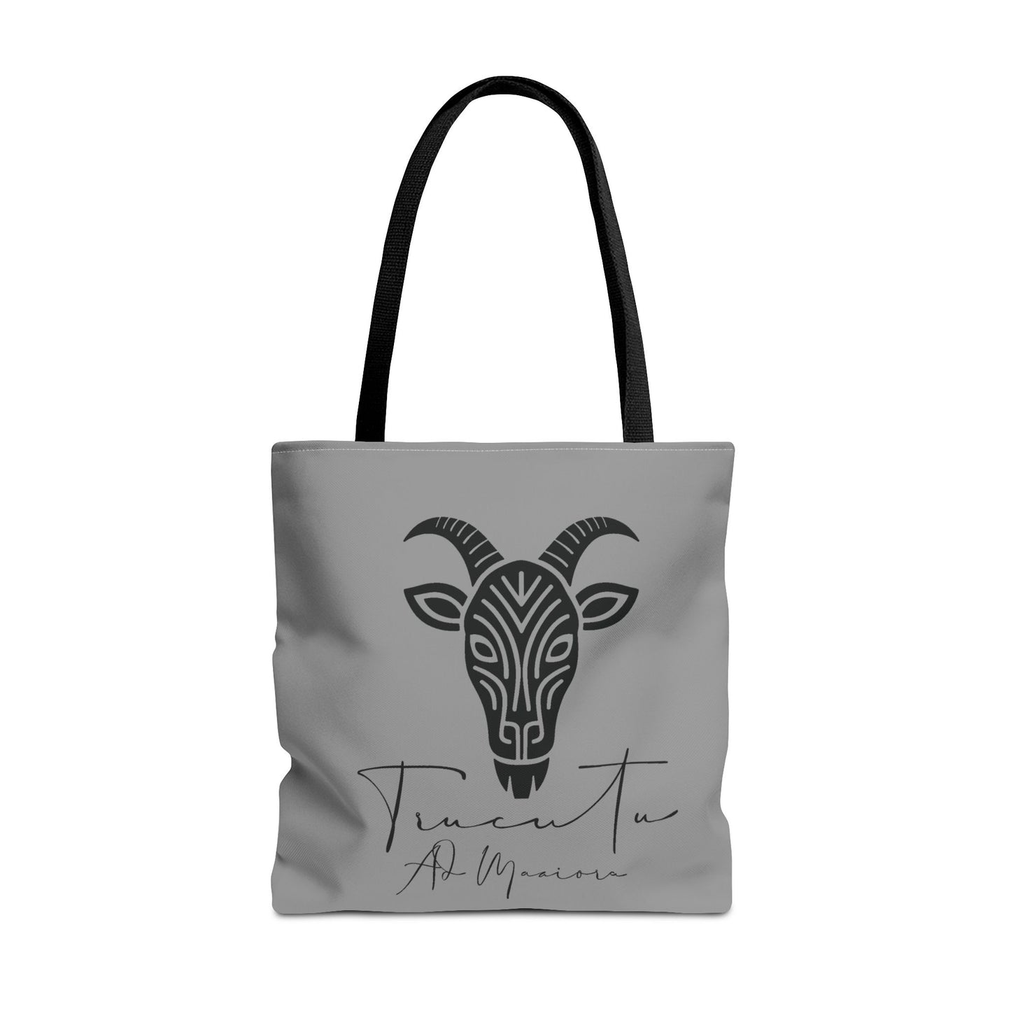 Borsa Tote TRUCUTU con Capra Tribale – Shopper Ecologica, Stile Boho Chic, Idea Regalo per Amanti degli Animali