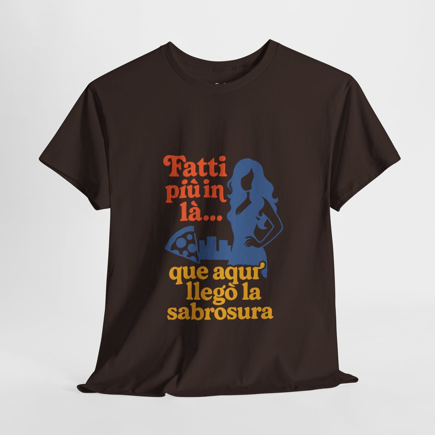 TRUCUTU “Fatti più in là” Unisex Heavy Cotton Tee – Casual Graphic T-Shirt | Hispanic Culture Shirt | Funny Sayings Gift for Her