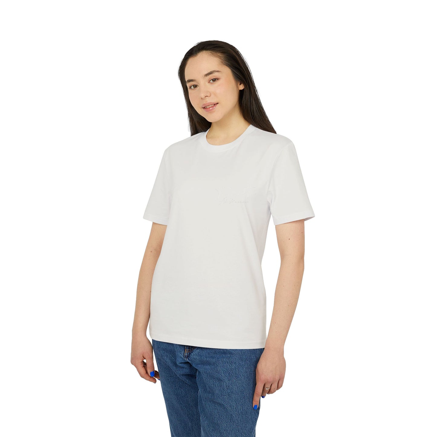 TRUCUTU Unisex T-Shirt – Casual Cotton Logo Shirt with Back Print & Front Signature | Everyday Streetwear Tee