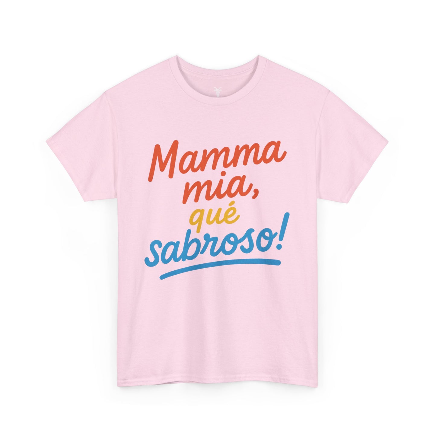 TRUCUTU “Deliciously Fun” Unisex Heavy Cotton Tee – Mamma mia, qué sabroso! | Perfect for Foodies, Casual Wear, Summer Parties & Gifts