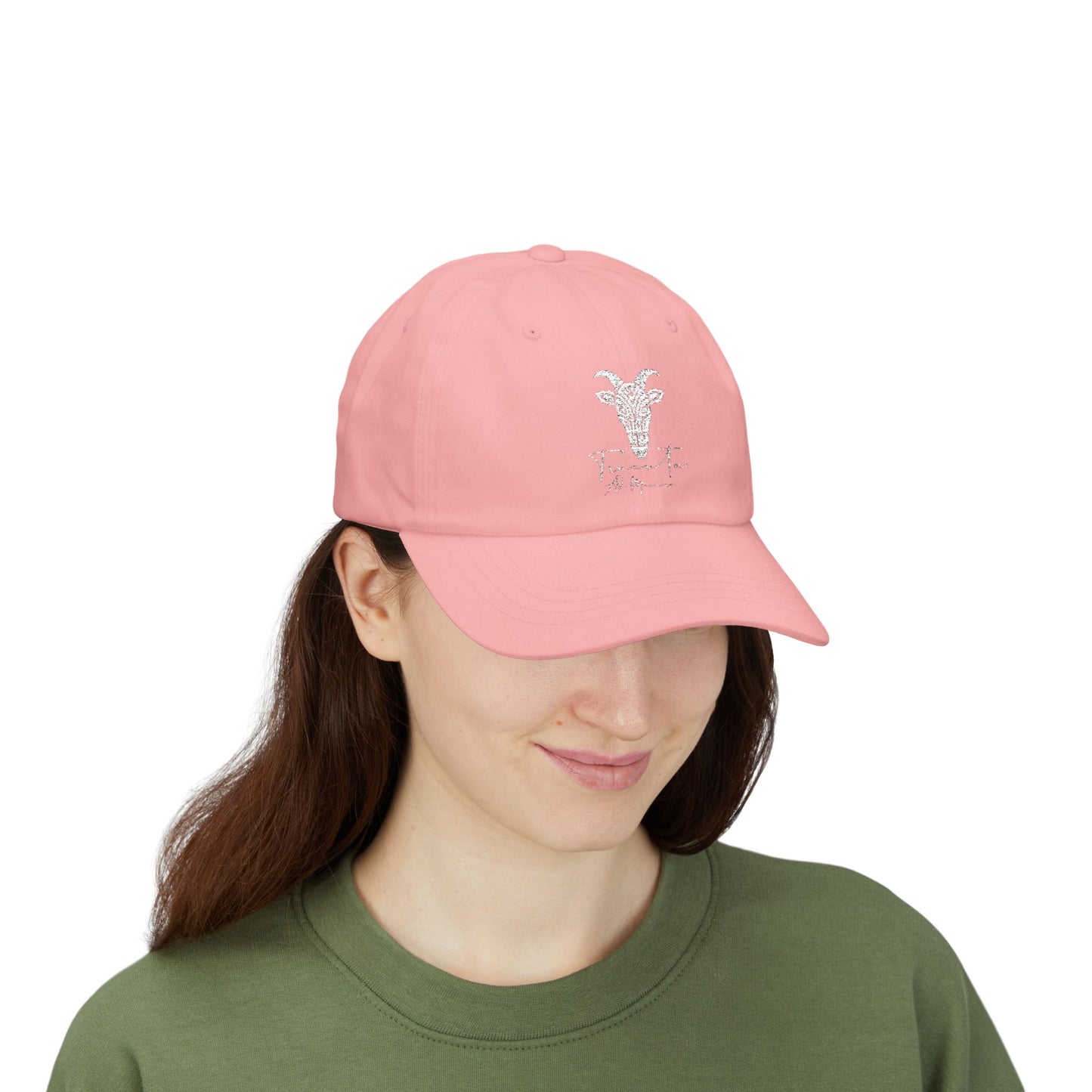 TRUCUTU Classic Unisex Cap – White Adjustable Hat | All-Season Casual Style | Everyday Wear | Versatile Gift Idea