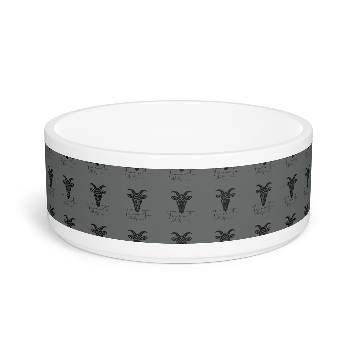 Ciotola per Animali TRUCUTU con Design Capra Elegante – Personalizzabile, Idea Regalo per Amanti degli Animali, Stile Unico per la Casa