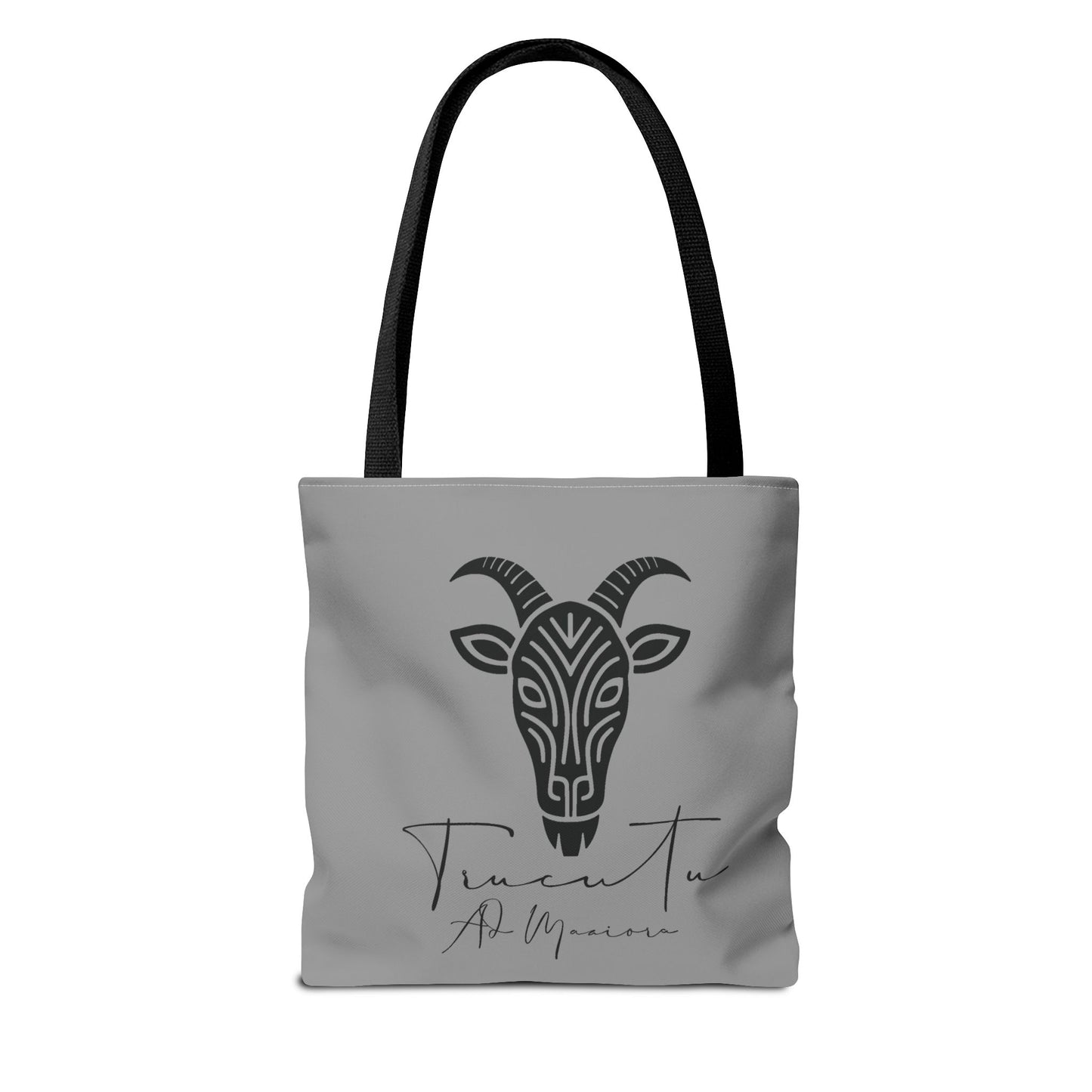 Borsa Tote TRUCUTU con Capra Tribale – Shopper Ecologica, Stile Boho Chic, Idea Regalo per Amanti degli Animali
