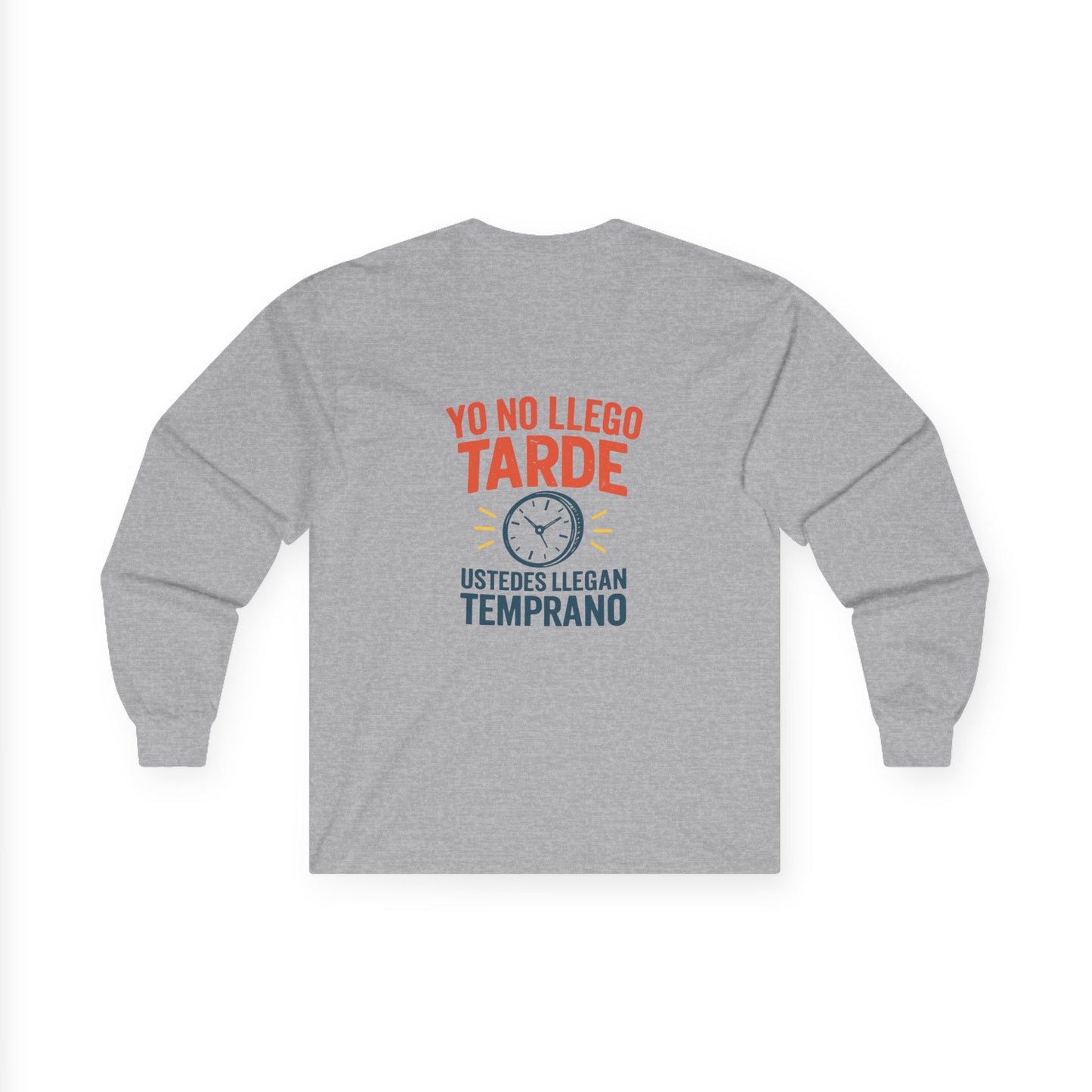 Bilingual Quote Long Sleeve Tee by Trucutu | Motivational Unisex Shirt, Spanish-English Inspirational Fashion, Casual Wear, Gift for Friends
