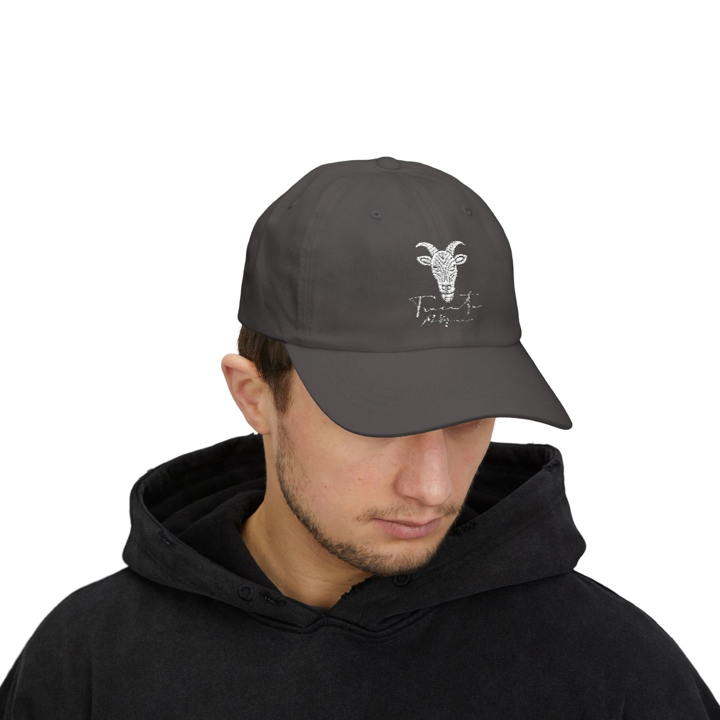 TRUCUTU Classic Unisex Cap – White Adjustable Hat | All-Season Casual Style | Everyday Wear | Versatile Gift Idea