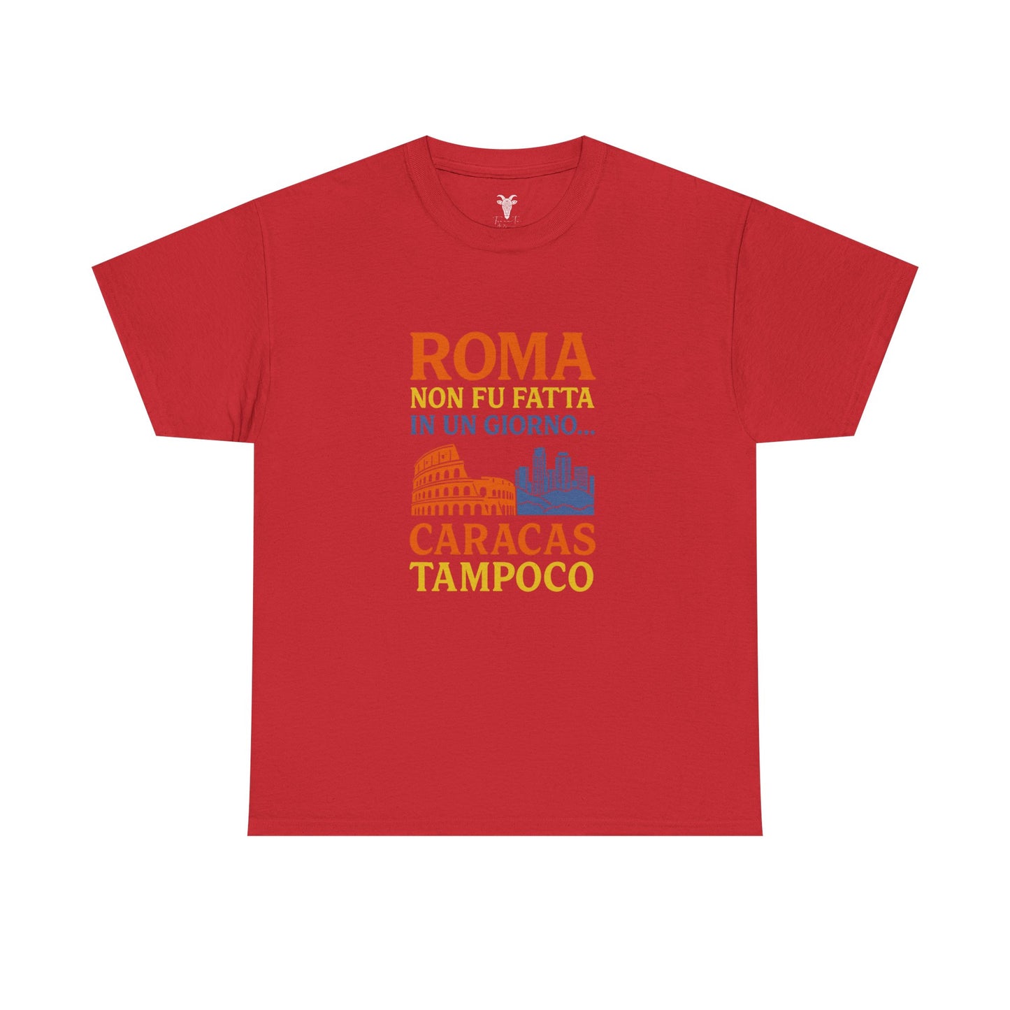 TRUCUTU Roma Graphic Tee – Unisex Cotton T-Shirt | Travel Shirt | Italian Pride Gift | Casual Wear Statement Tee