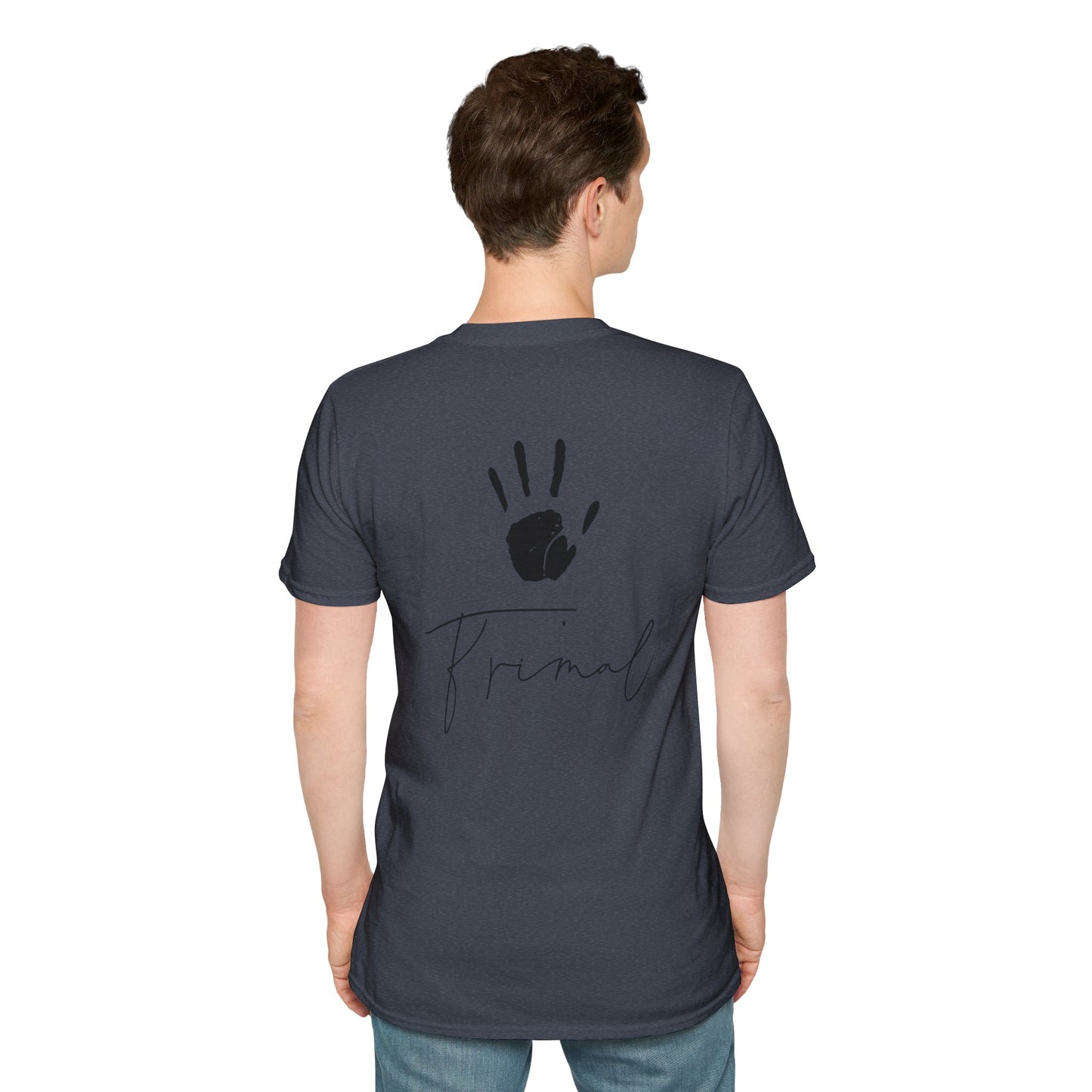 PRIMAL T-Shirt Uomo – Spirito Libero, Stile Essenziale