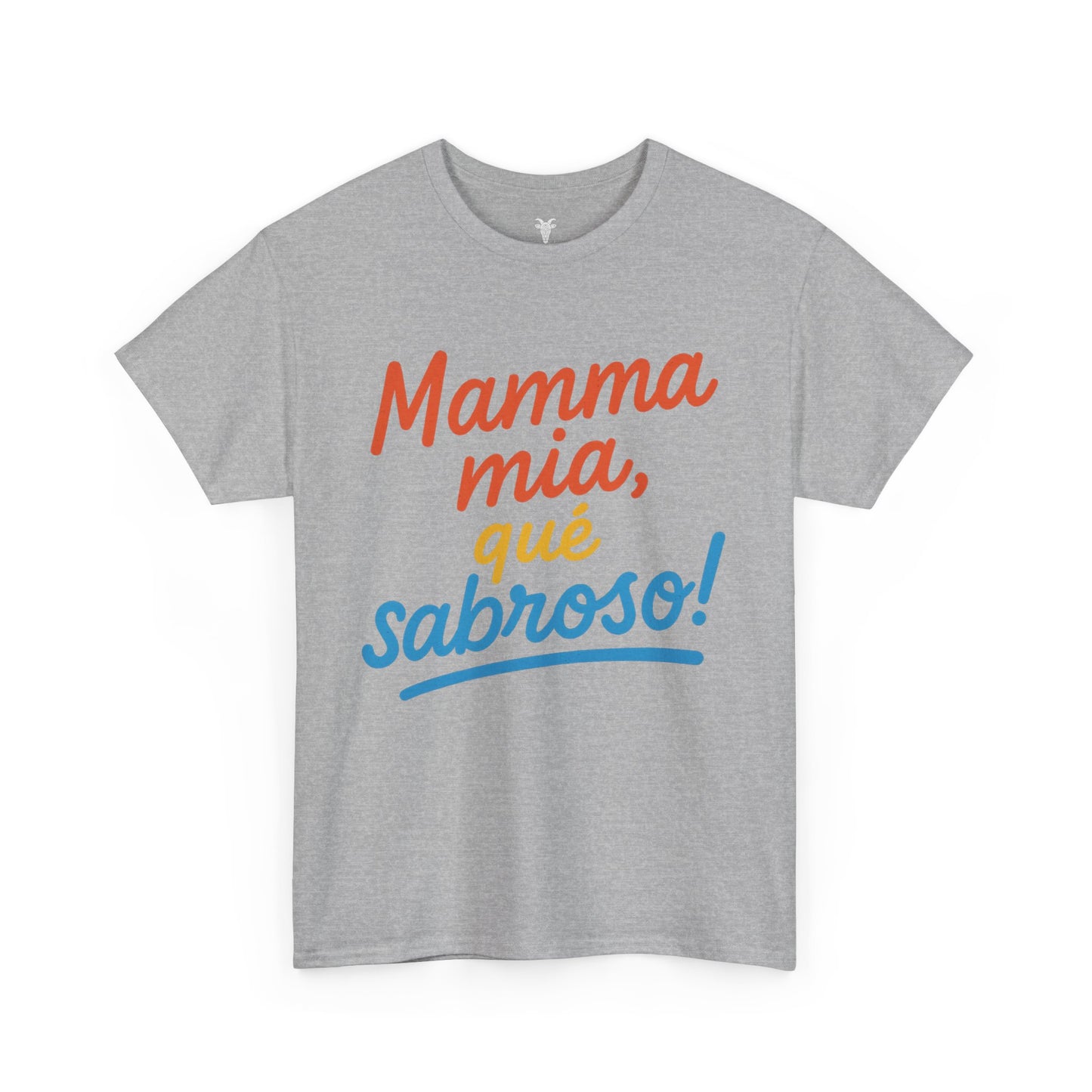 TRUCUTU “Deliciously Fun” Unisex Heavy Cotton Tee – Mamma mia, qué sabroso! | Perfect for Foodies, Casual Wear, Summer Parties & Gifts