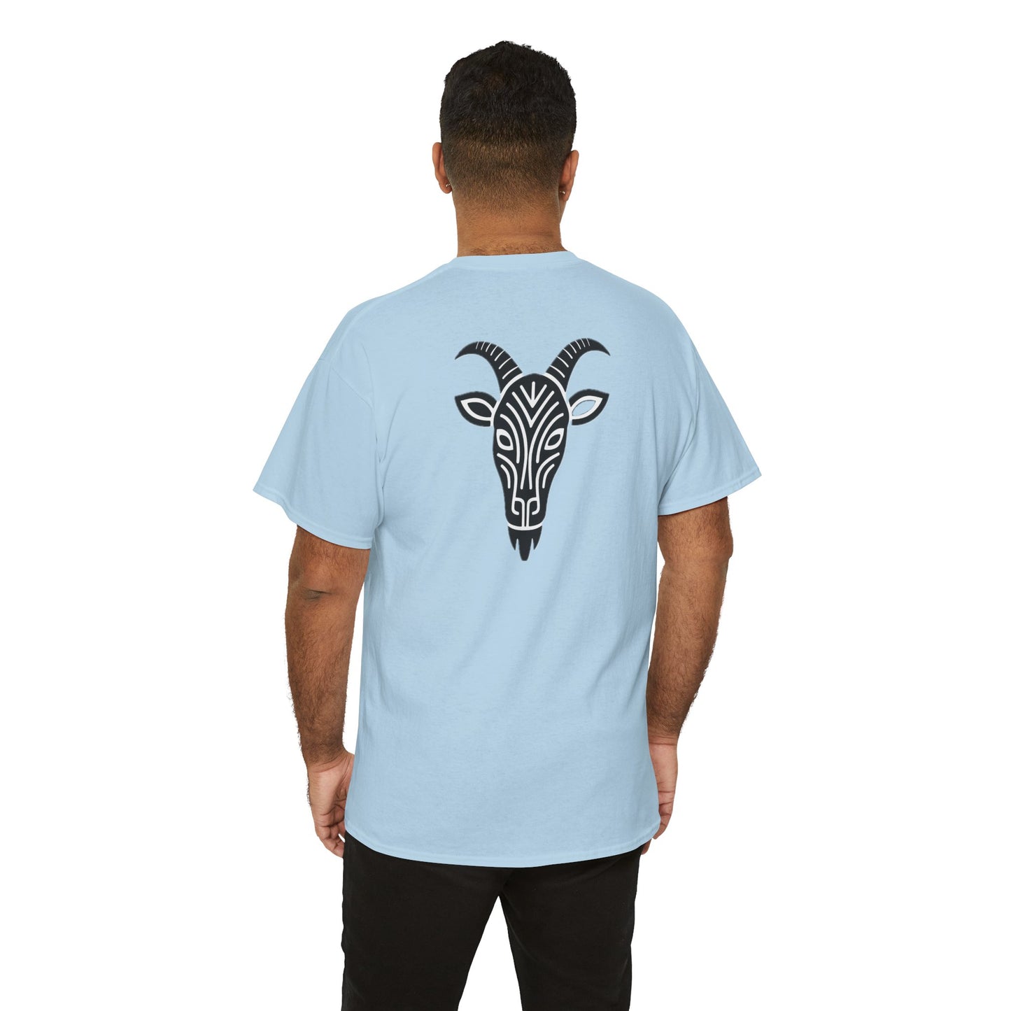 TRUCUTU Bohemian Graphic T-Shirt – Unisex Cotton Shirt | Trendy Animal Logo Print | Festival Wear | Gift for Nature Lovers & Summer Fashion