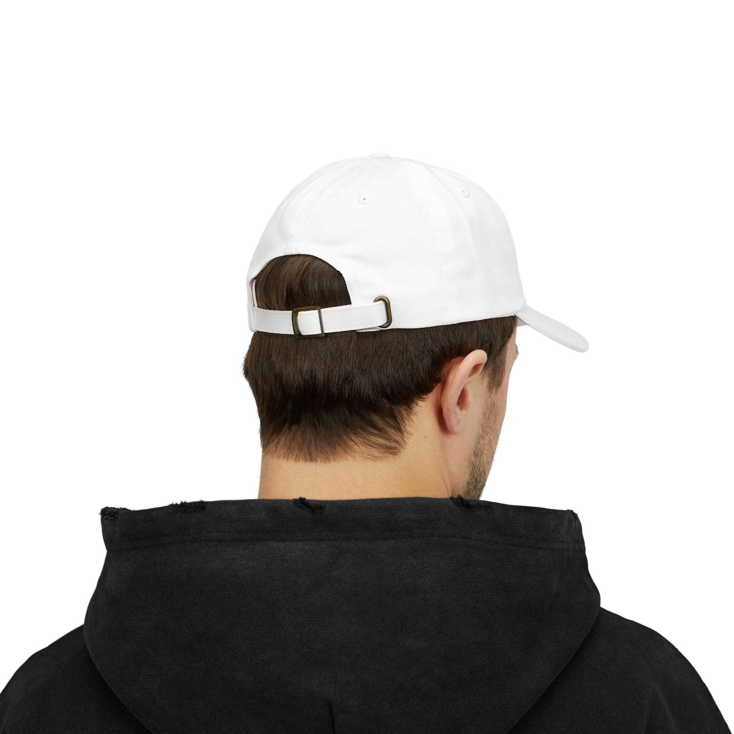 TRUCUTU Classic Unisex Cap – White Adjustable Hat | All-Season Casual Style | Everyday Wear | Versatile Gift Idea