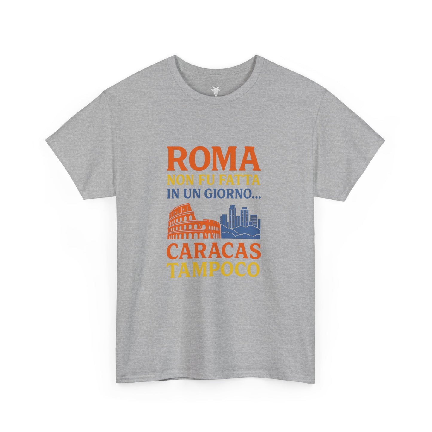 TRUCUTU Roma Graphic Tee – Unisex Cotton T-Shirt | Travel Shirt | Italian Pride Gift | Casual Wear Statement Tee