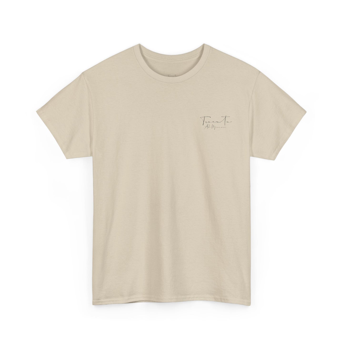 TRUCUTU Bohemian Graphic T-Shirt – Unisex Cotton Shirt | Trendy Animal Logo Print | Festival Wear | Gift for Nature Lovers & Summer Fashion