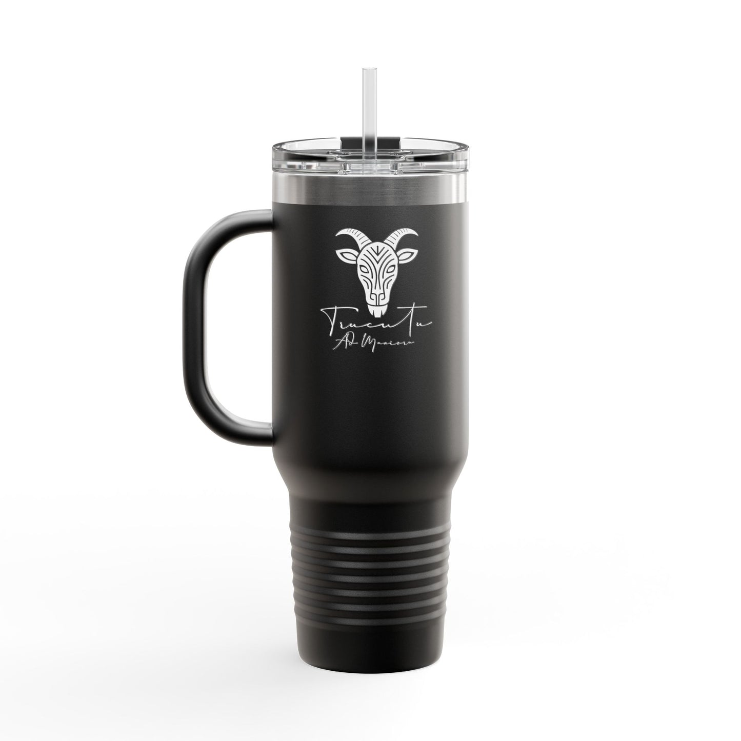 Travel Mug 40oz – Insulated Stainless Steel Tumbler with Leak-Proof Lid & Ergonomic Handle