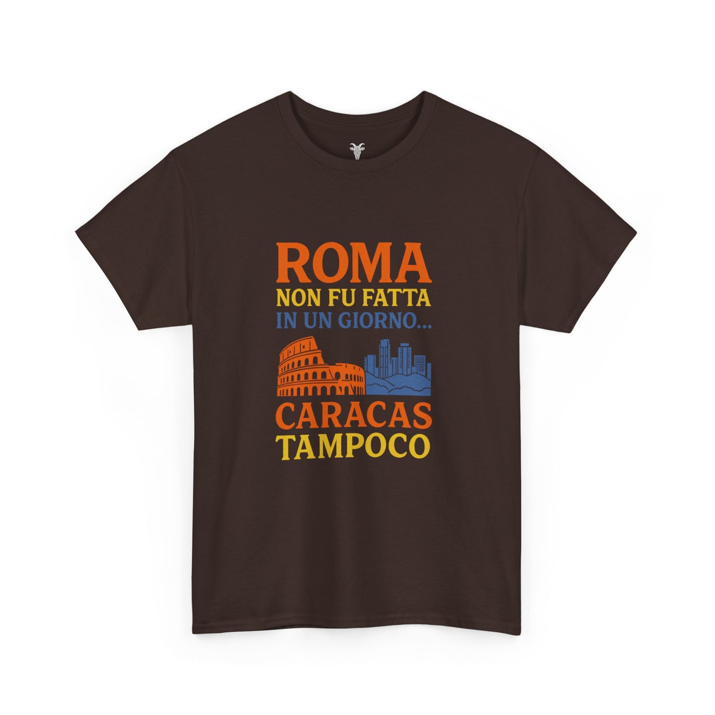 TRUCUTU Roma Graphic Tee – Unisex Cotton T-Shirt | Travel Shirt | Italian Pride Gift | Casual Wear Statement Tee