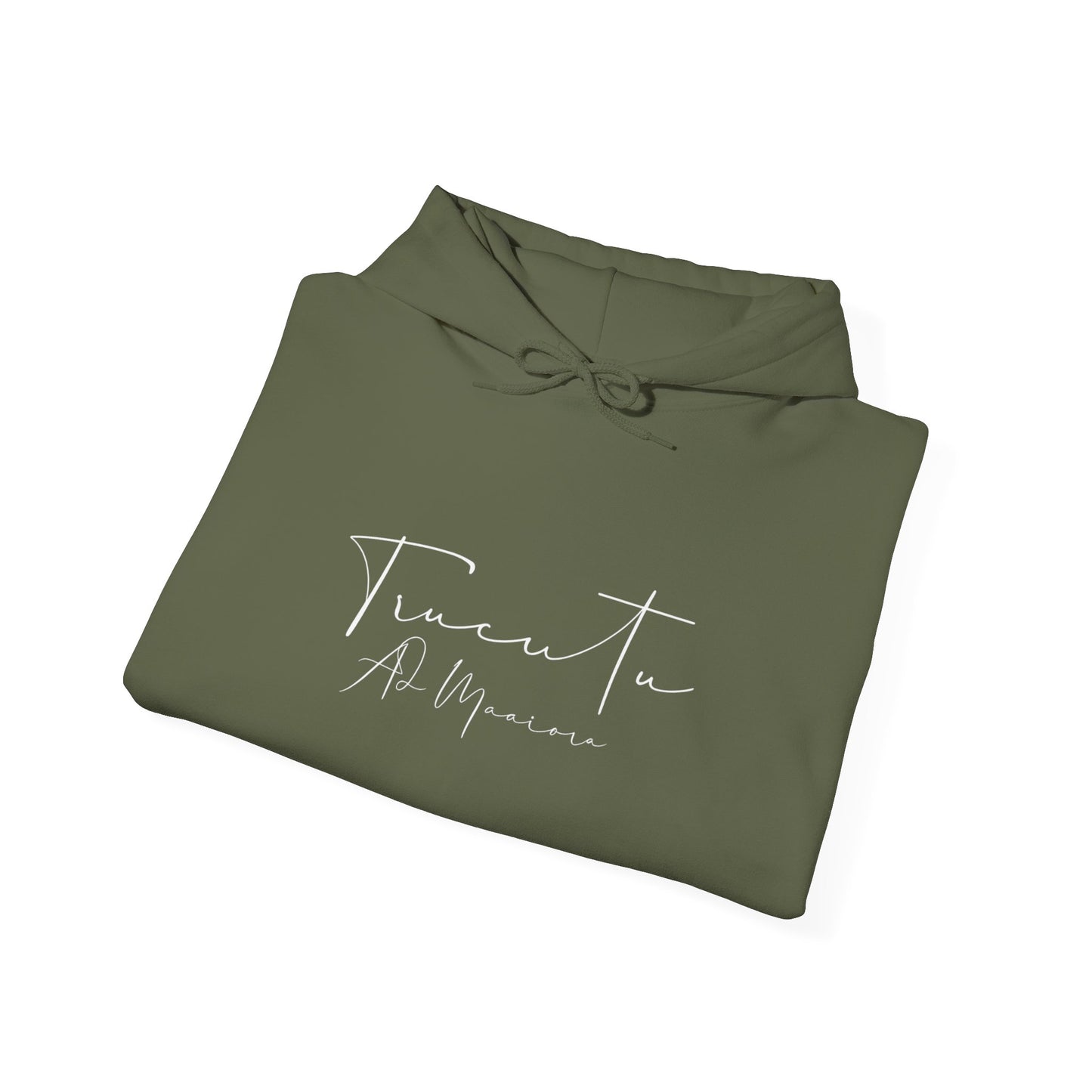 TRUCUTU Logo Hoodie – Unisex Pullover with Goat Emblem | Casual Streetwear | Gift for Animal & Nature Lover