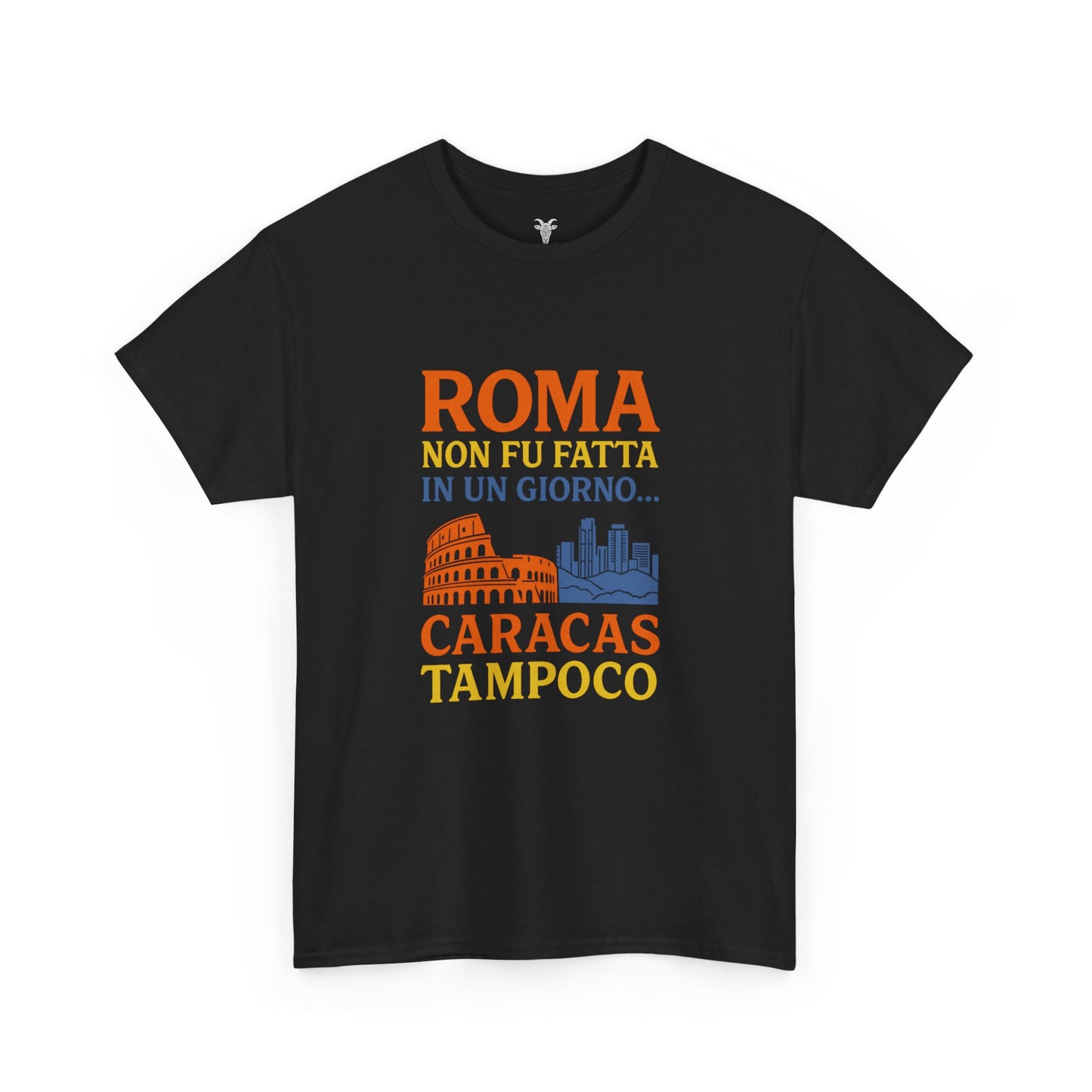 TRUCUTU Roma Graphic Tee – Unisex Cotton T-Shirt | Travel Shirt | Italian Pride Gift | Casual Wear Statement Tee