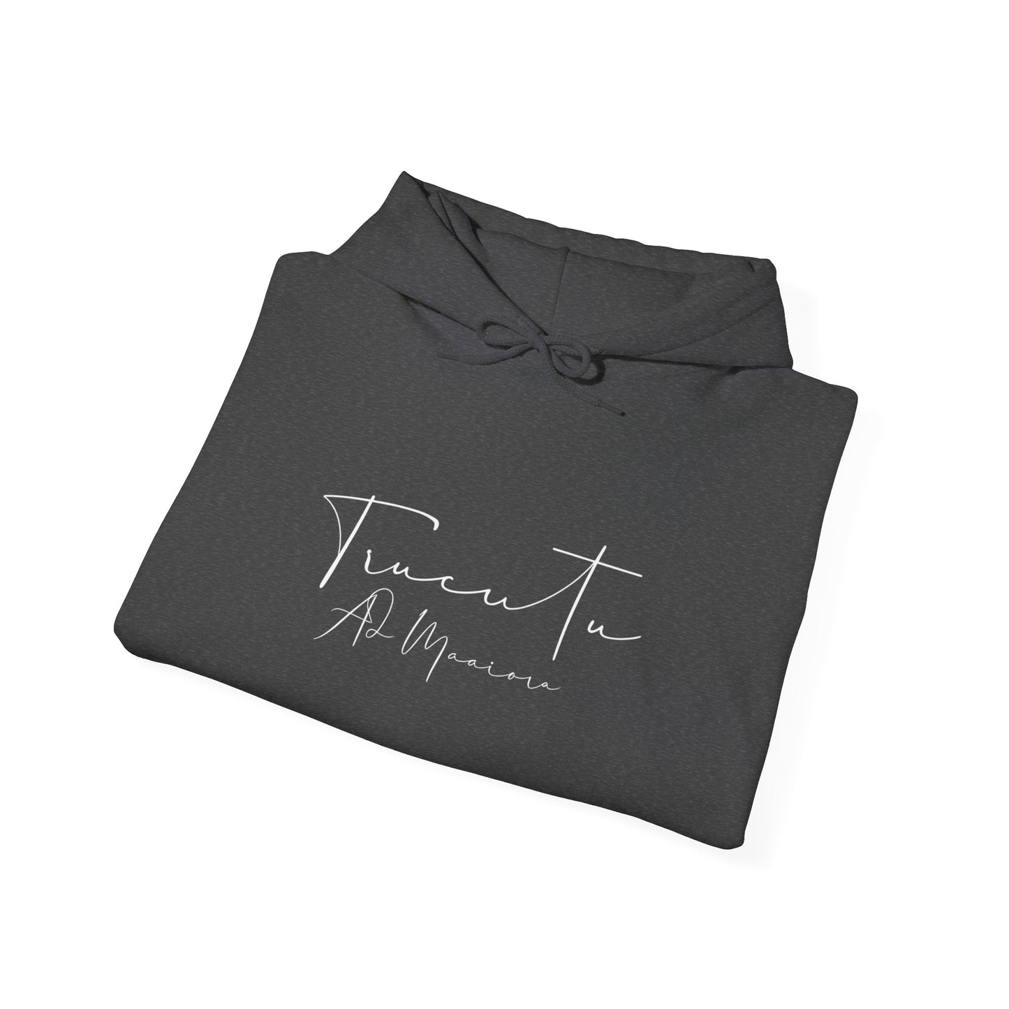 TRUCUTU Logo Hoodie – Unisex Pullover with Goat Emblem | Casual Streetwear | Gift for Animal & Nature Lover