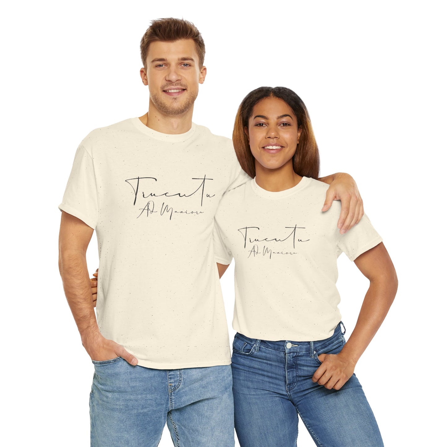 T-shirt Unisex TRUCUTU in Cotone – Grafica Originale per Ogni Giorno | Stile Casual Essenziale | Idea Regalo per Ogni Occasione