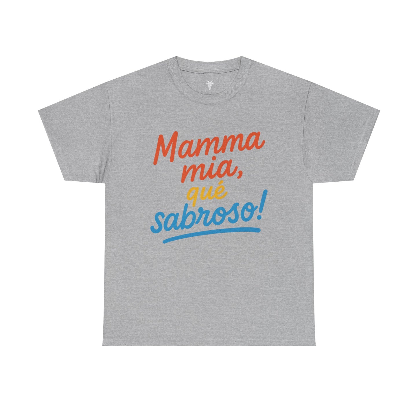 TRUCUTU “Deliciously Fun” Unisex Heavy Cotton Tee – Mamma mia, qué sabroso! | Perfect for Foodies, Casual Wear, Summer Parties & Gifts