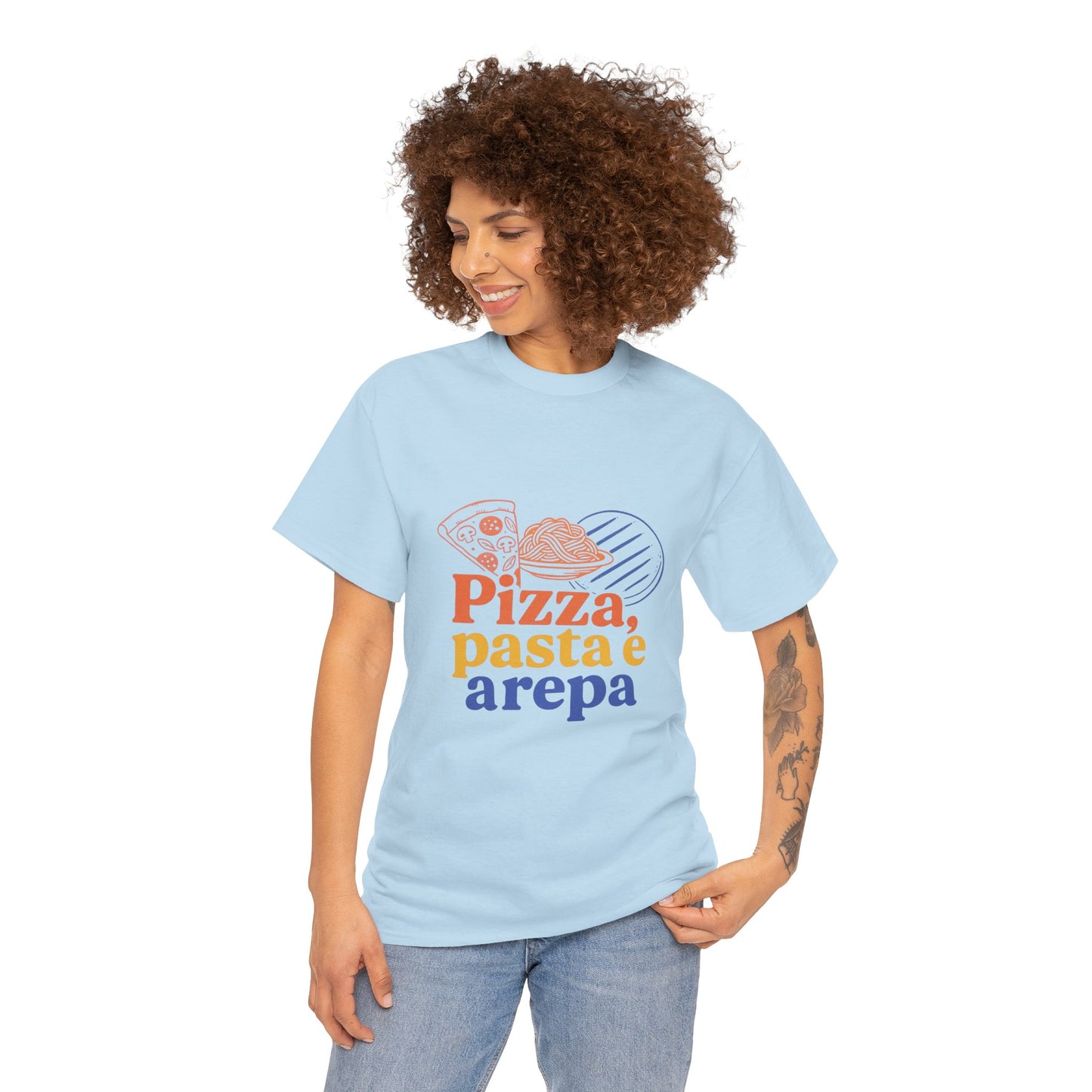 TRUCUTU Pizza Lover Unisex Heavy Cotton Tee – Fun Food Shirt | Casual Everyday Wear | Great Gift for Foodies | Pizza Night T-Shirt