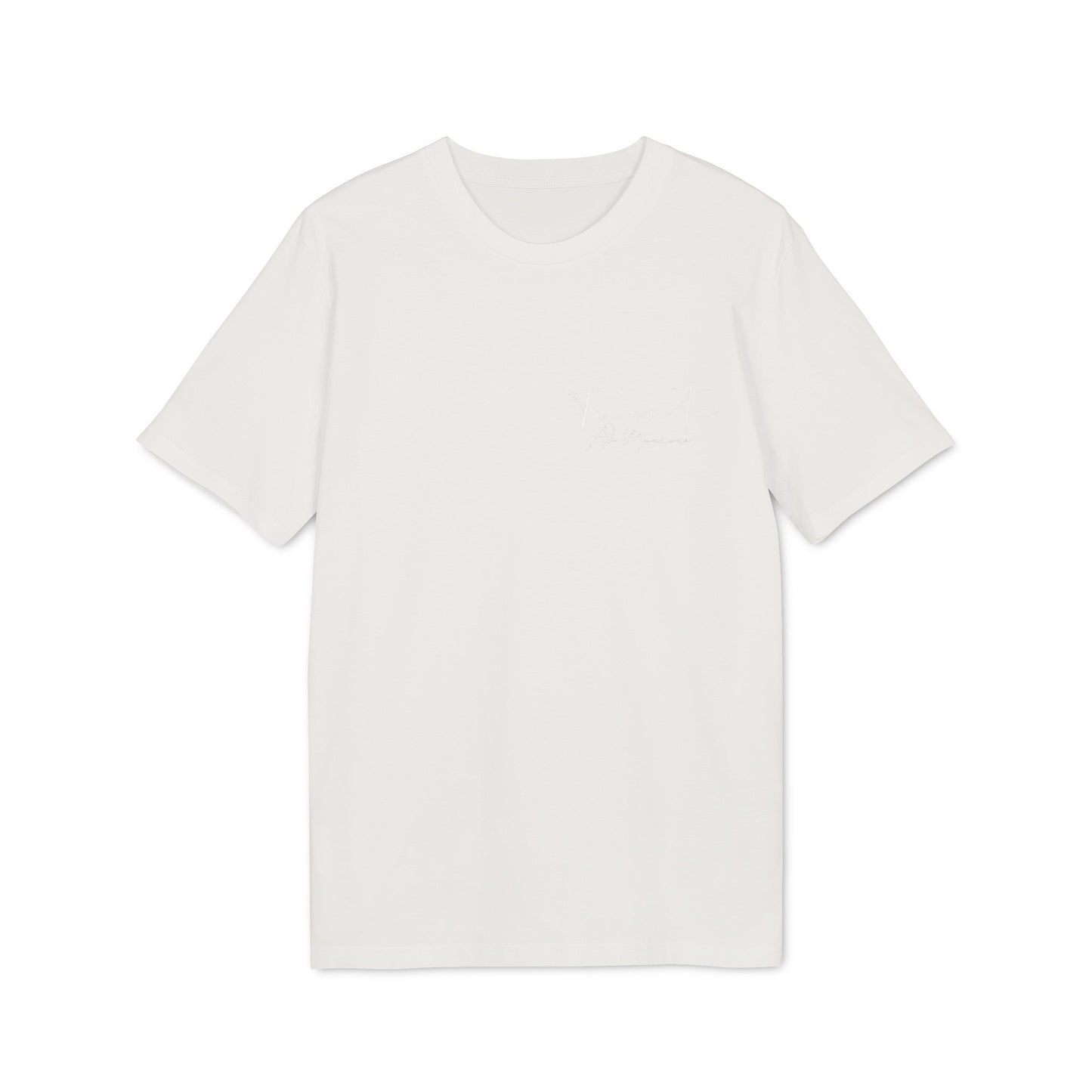 TRUCUTU Unisex T-Shirt – Casual Cotton Logo Shirt with Back Print & Front Signature | Everyday Streetwear Tee