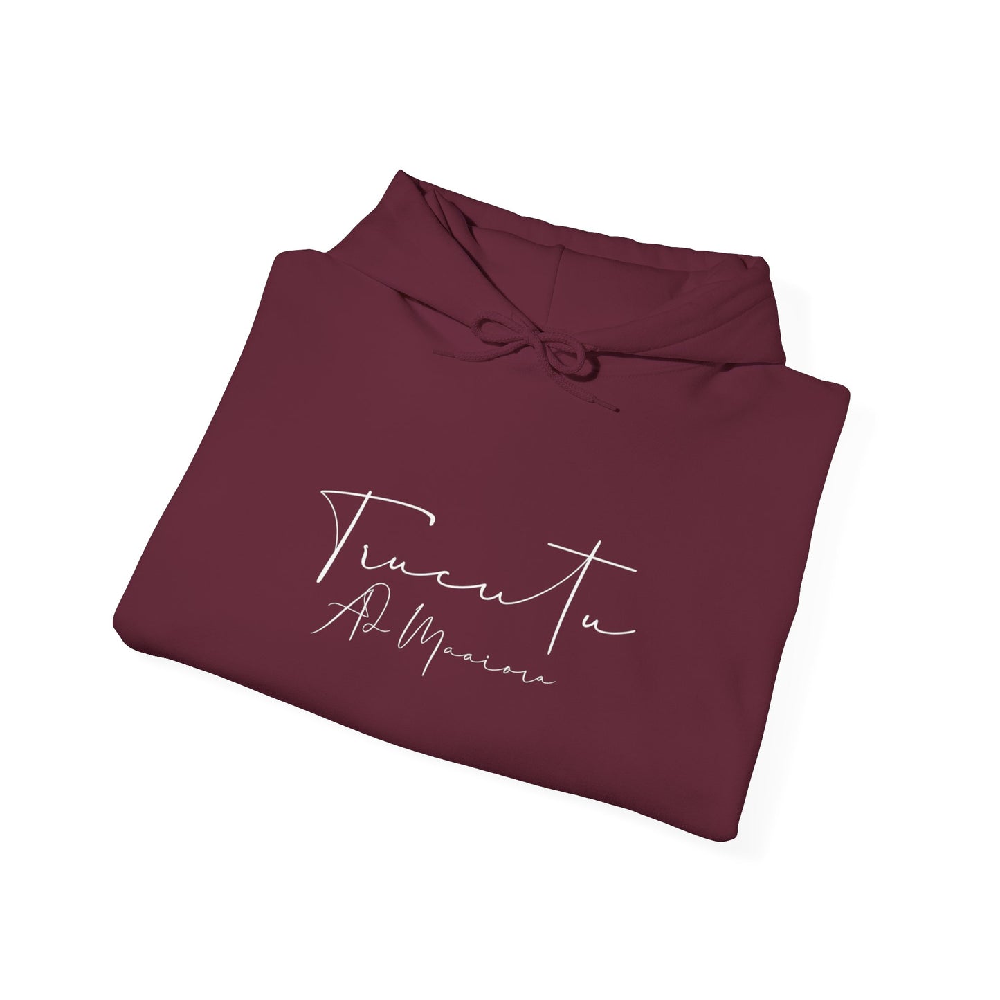 TRUCUTU Logo Hoodie – Unisex Pullover with Goat Emblem | Casual Streetwear | Gift for Animal & Nature Lover