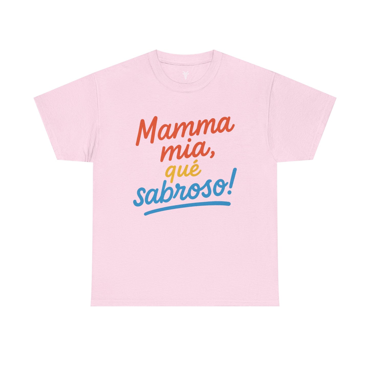 TRUCUTU “Deliciously Fun” Unisex Heavy Cotton Tee – Mamma mia, qué sabroso! | Perfect for Foodies, Casual Wear, Summer Parties & Gifts