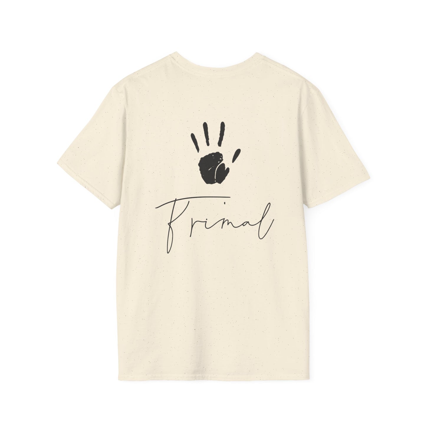 PRIMAL T-Shirt Uomo – Spirito Libero, Stile Essenziale