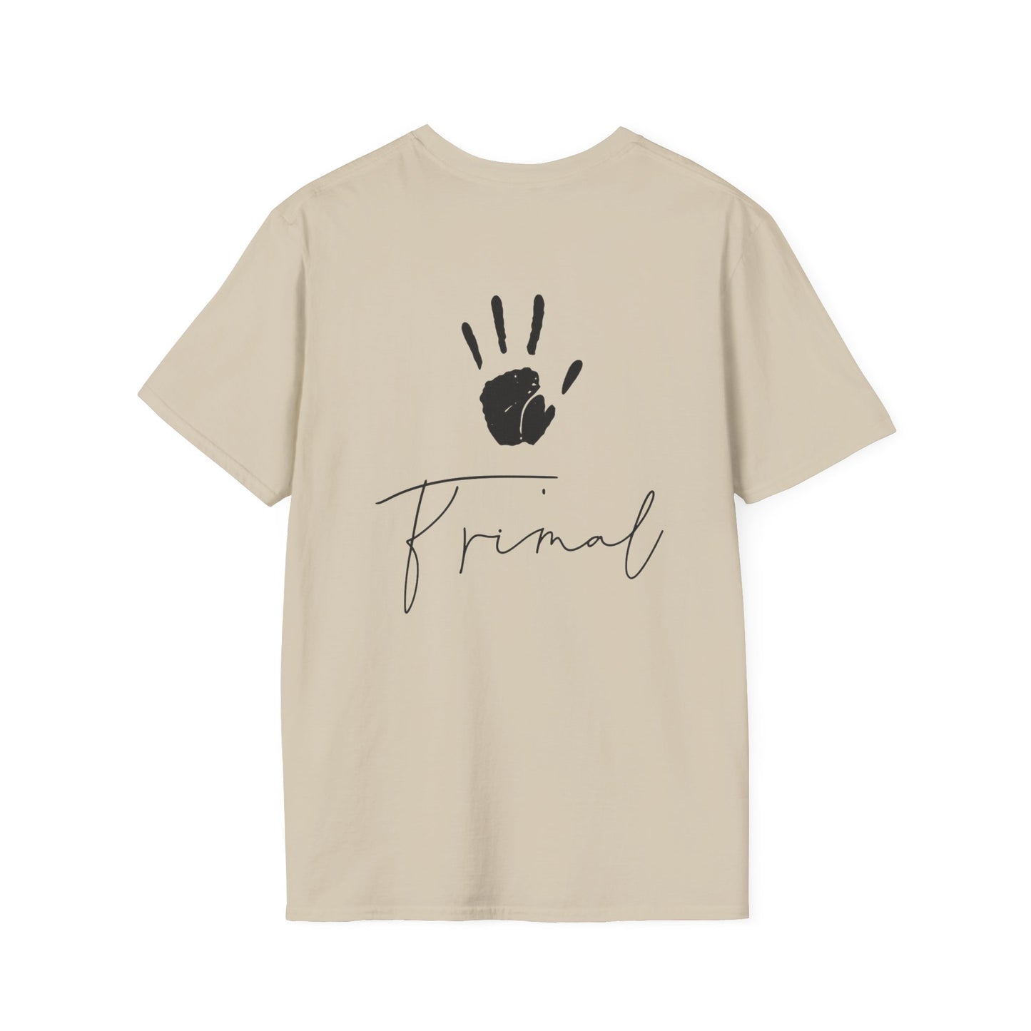 PRIMAL T-Shirt Uomo – Spirito Libero, Stile Essenziale