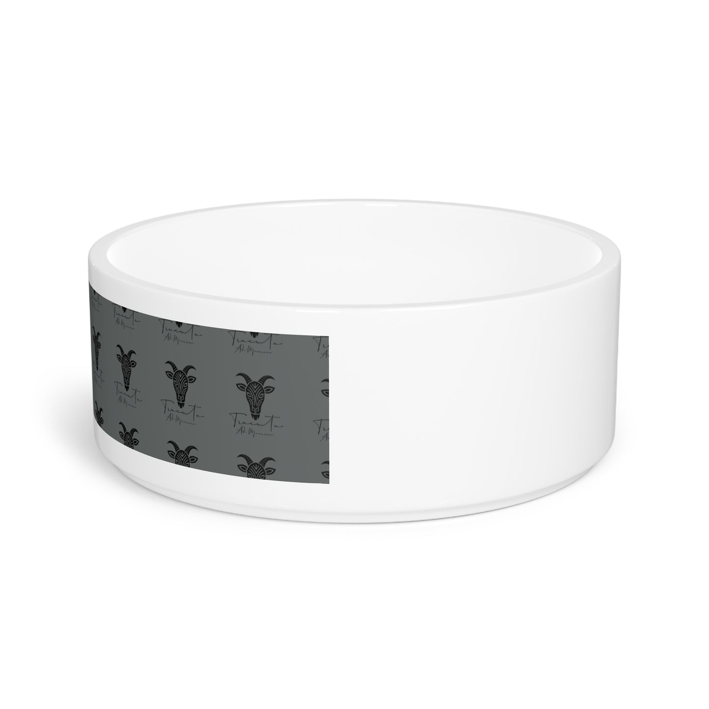 Ciotola per Animali TRUCUTU con Design Capra Elegante – Personalizzabile, Idea Regalo per Amanti degli Animali, Stile Unico per la Casa
