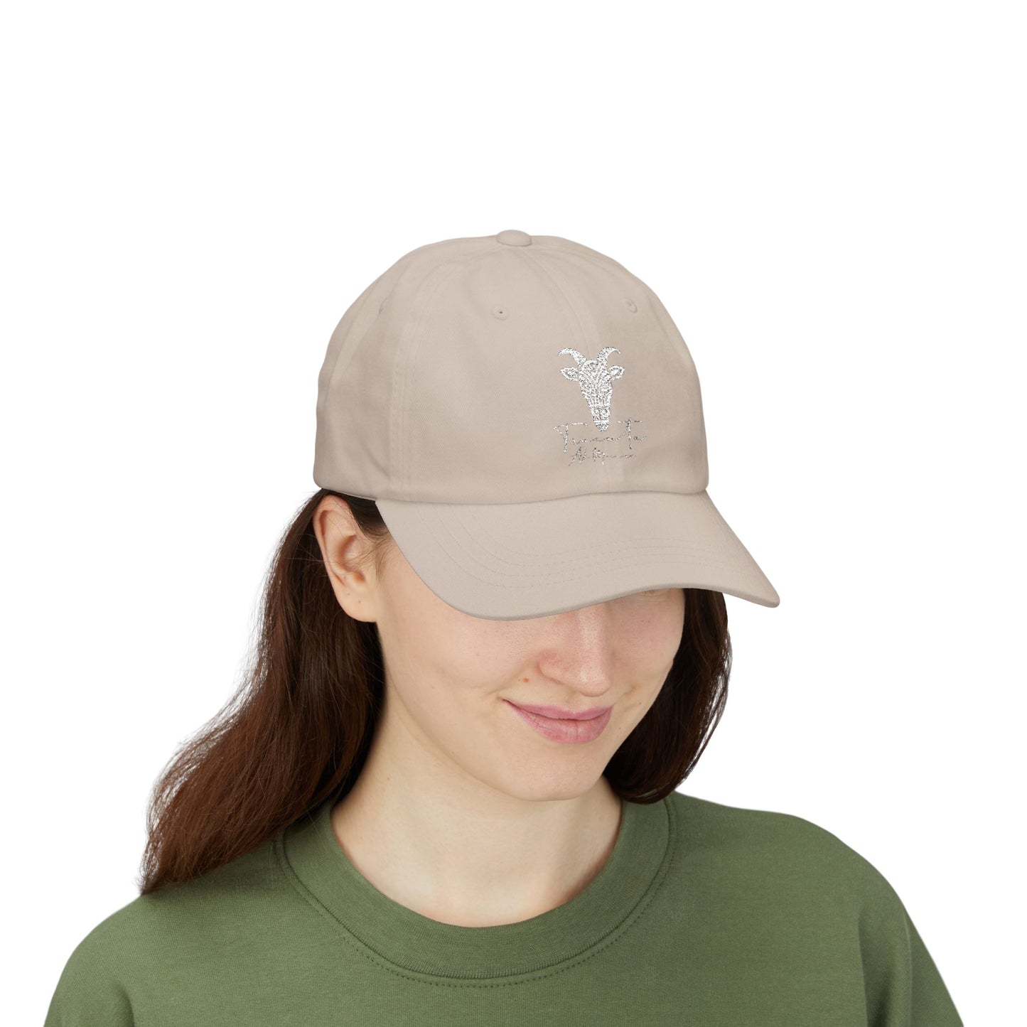 TRUCUTU Classic Unisex Cap – White Adjustable Hat | All-Season Casual Style | Everyday Wear | Versatile Gift Idea