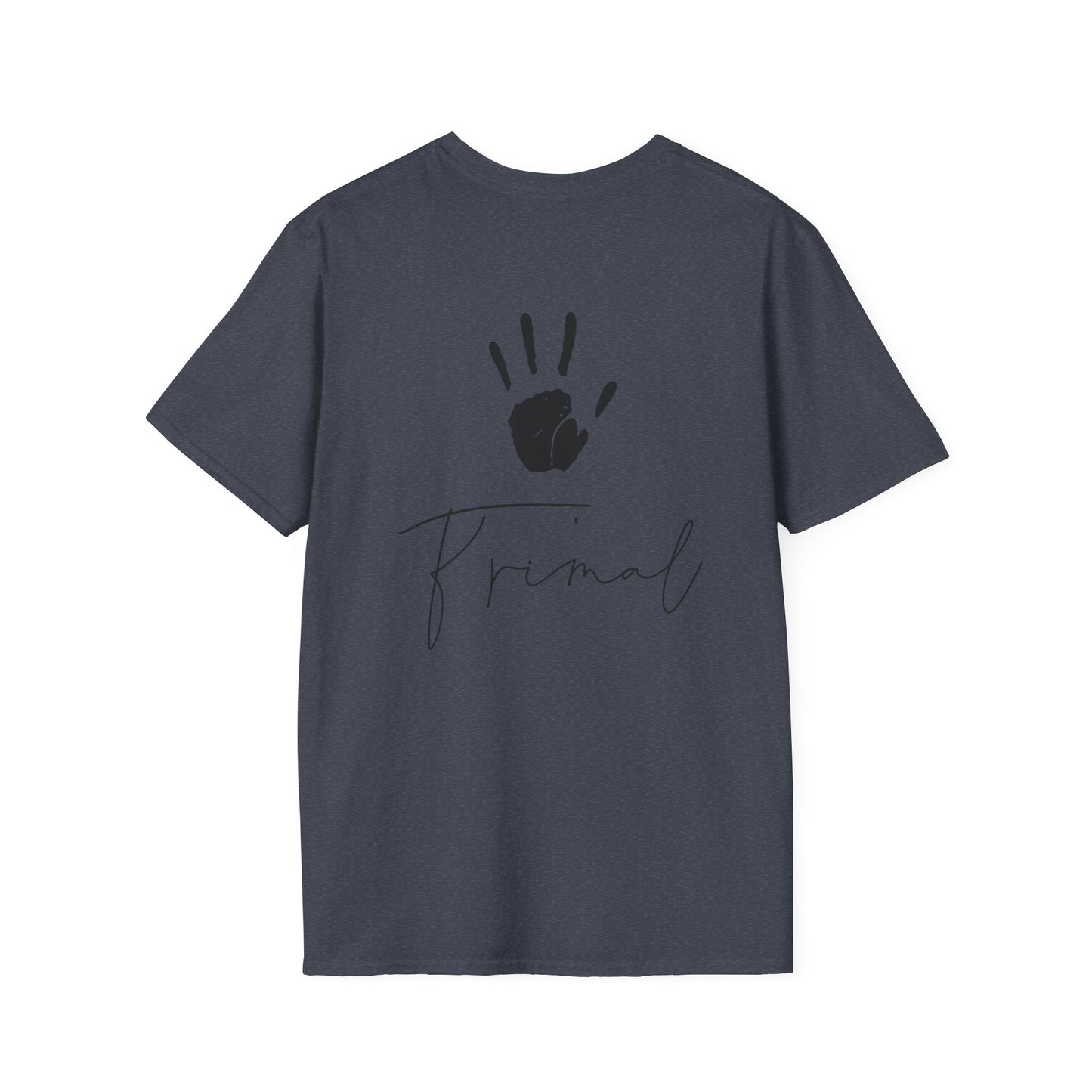 PRIMAL T-Shirt Uomo – Spirito Libero, Stile Essenziale