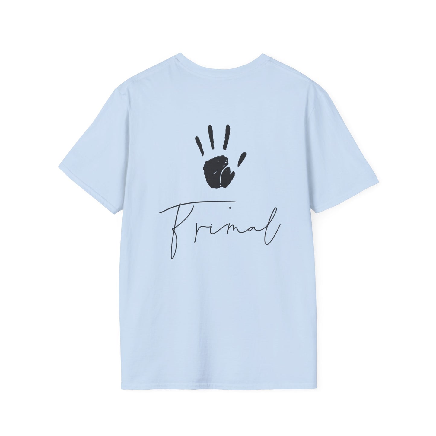 PRIMAL T-Shirt Uomo – Spirito Libero, Stile Essenziale
