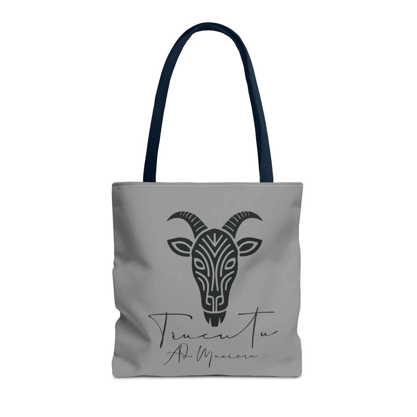 Borsa Tote TRUCUTU con Capra Tribale – Shopper Ecologica, Stile Boho Chic, Idea Regalo per Amanti degli Animali