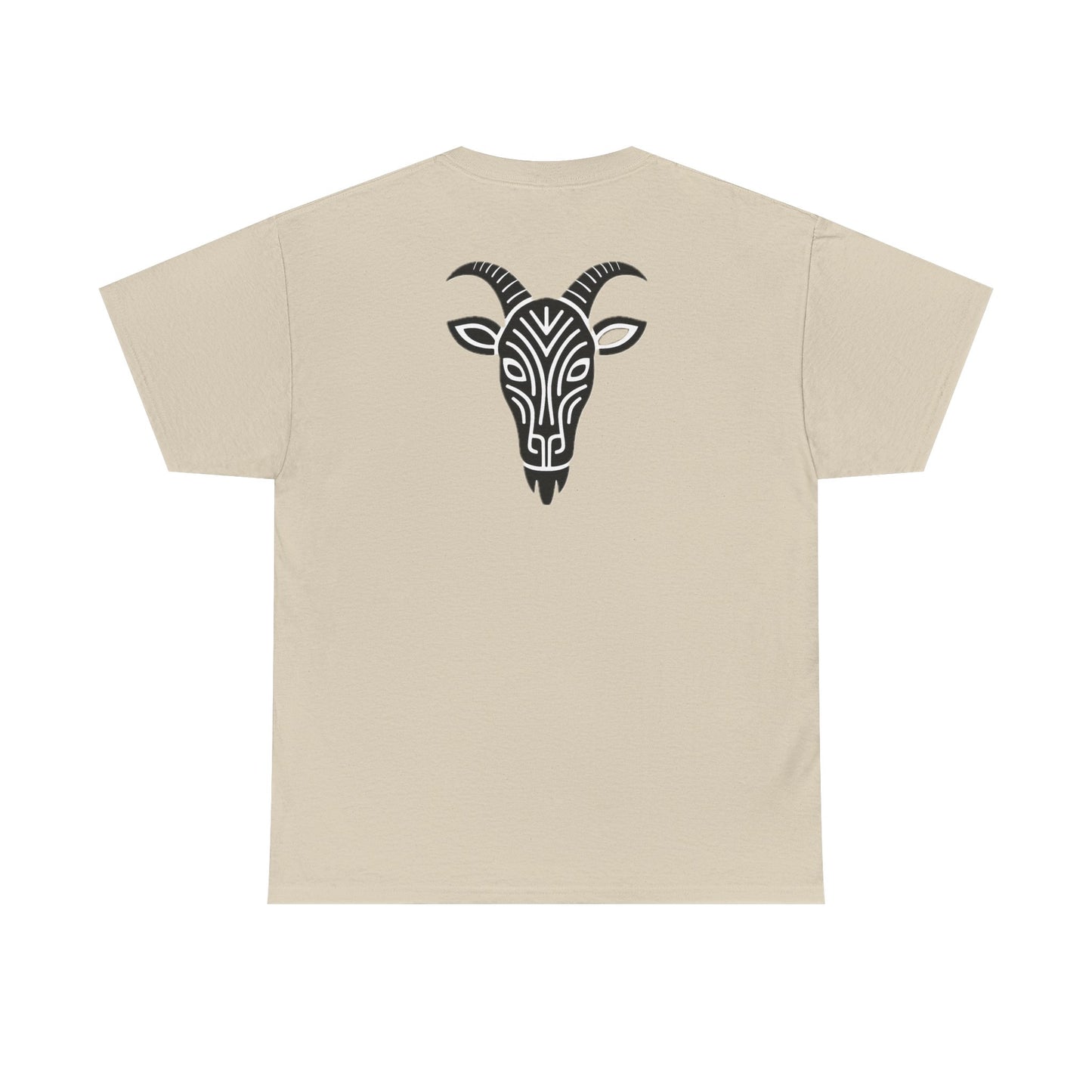 TRUCUTU Bohemian Graphic T-Shirt – Unisex Cotton Shirt | Trendy Animal Logo Print | Festival Wear | Gift for Nature Lovers & Summer Fashion