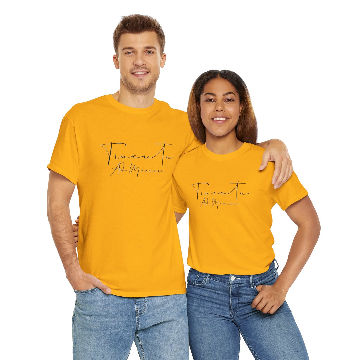 T-shirt Unisex TRUCUTU in Cotone – Grafica Originale per Ogni Giorno | Stile Casual Essenziale | Idea Regalo per Ogni Occasione