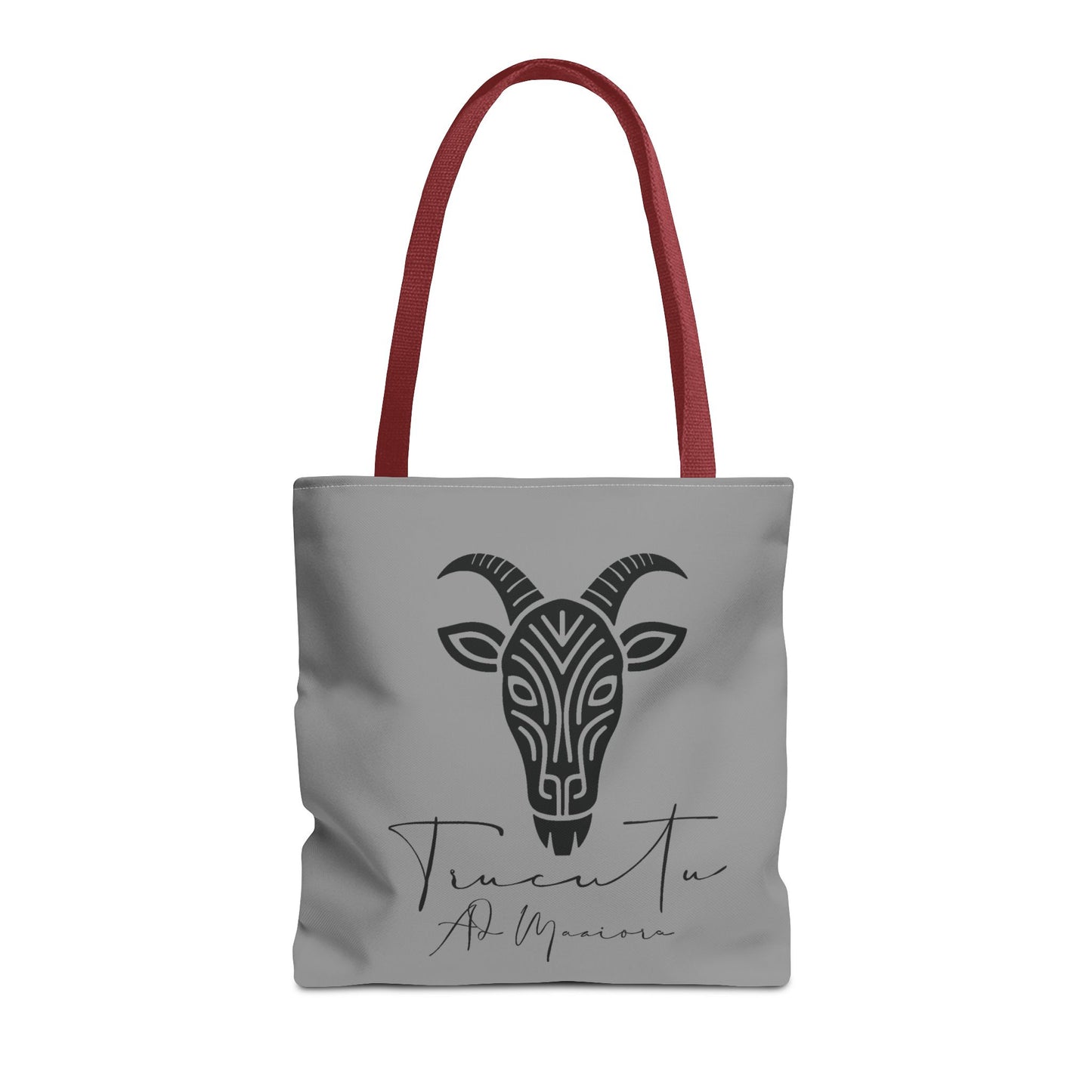Borsa Tote TRUCUTU con Capra Tribale – Shopper Ecologica, Stile Boho Chic, Idea Regalo per Amanti degli Animali