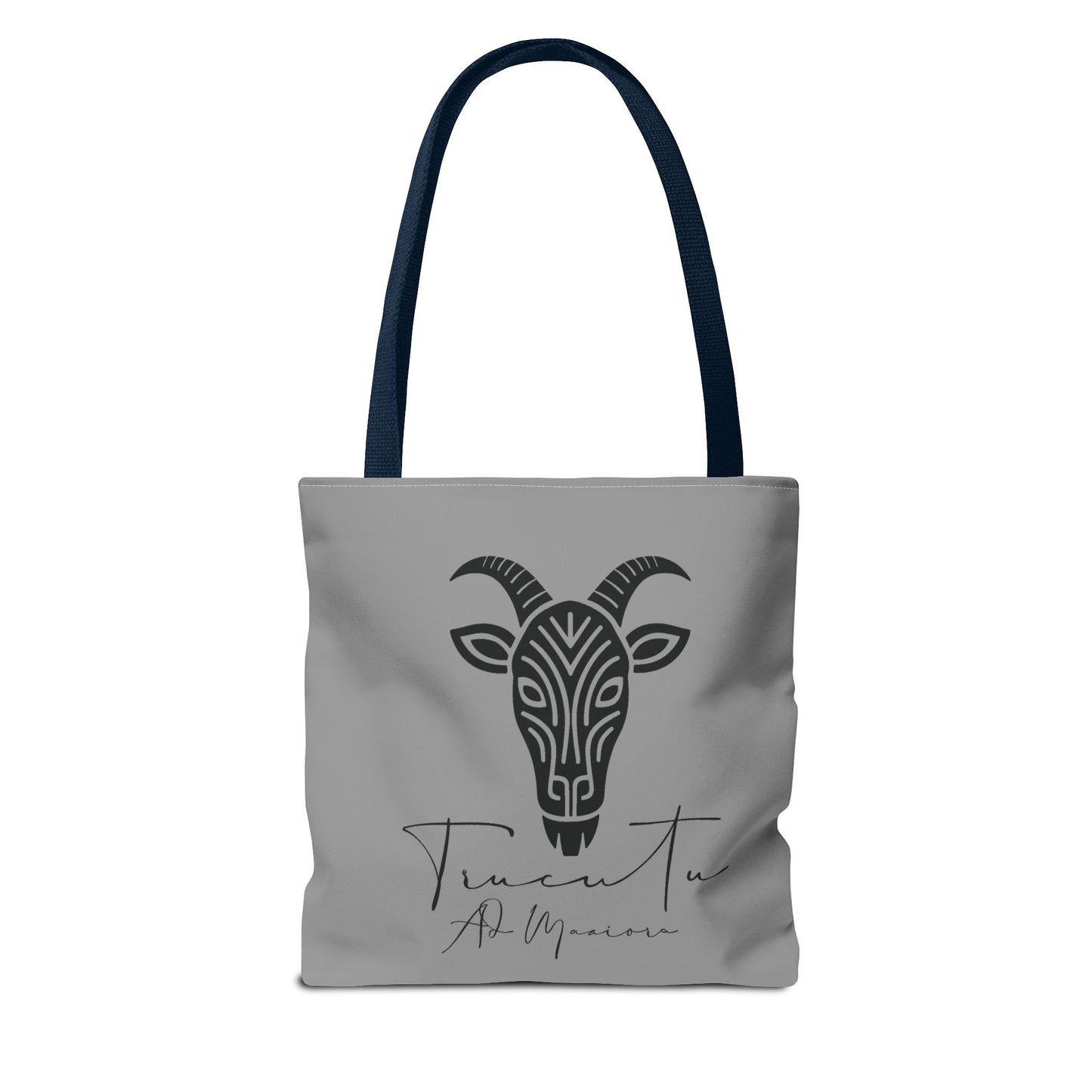 Borsa Tote TRUCUTU con Capra Tribale – Shopper Ecologica, Stile Boho Chic, Idea Regalo per Amanti degli Animali