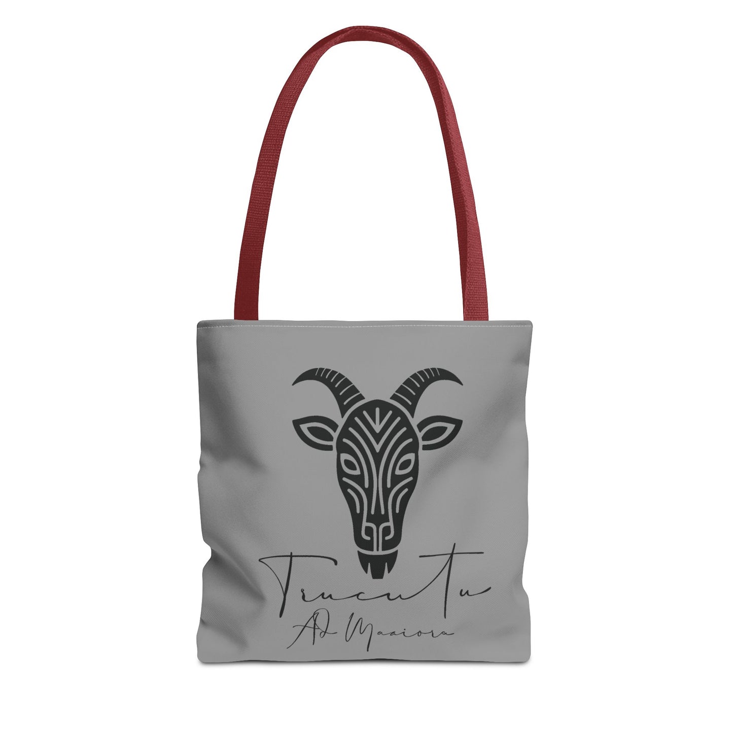 Borsa Tote TRUCUTU con Capra Tribale – Shopper Ecologica, Stile Boho Chic, Idea Regalo per Amanti degli Animali