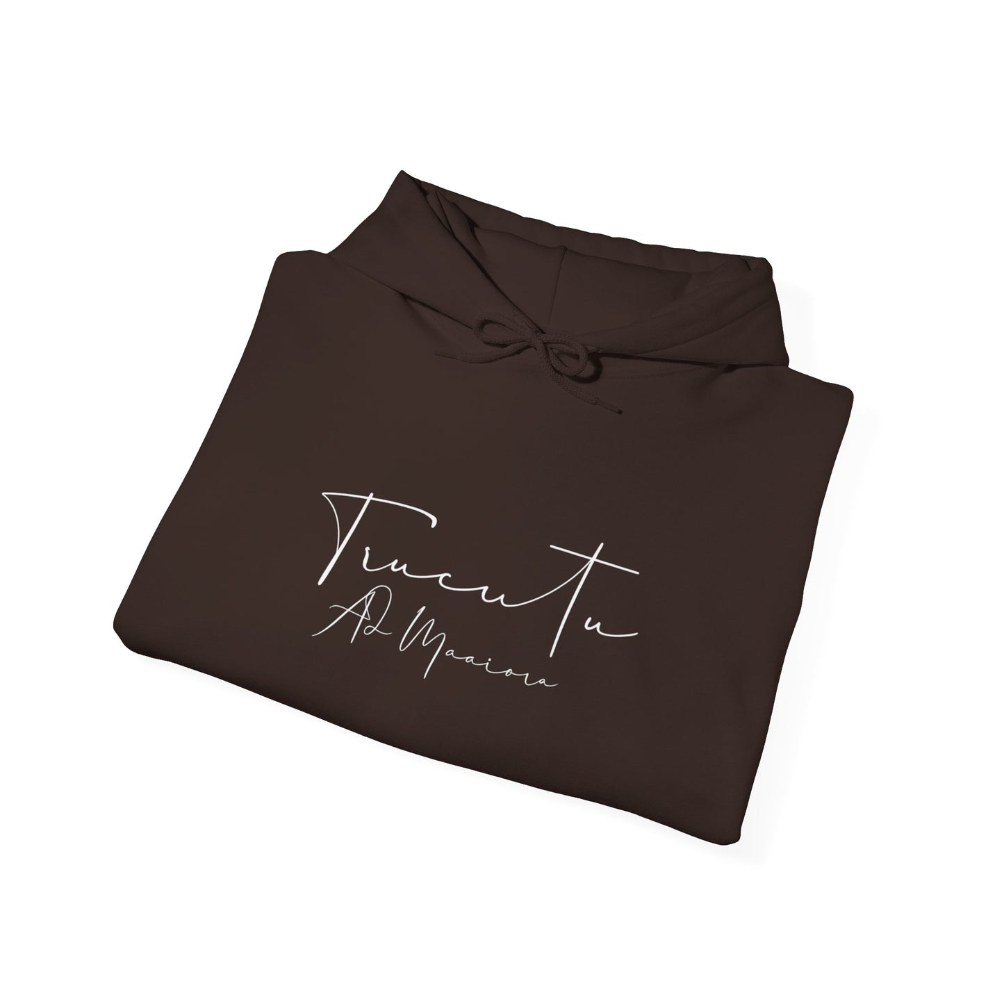 TRUCUTU Logo Hoodie – Unisex Pullover with Goat Emblem | Casual Streetwear | Gift for Animal & Nature Lover