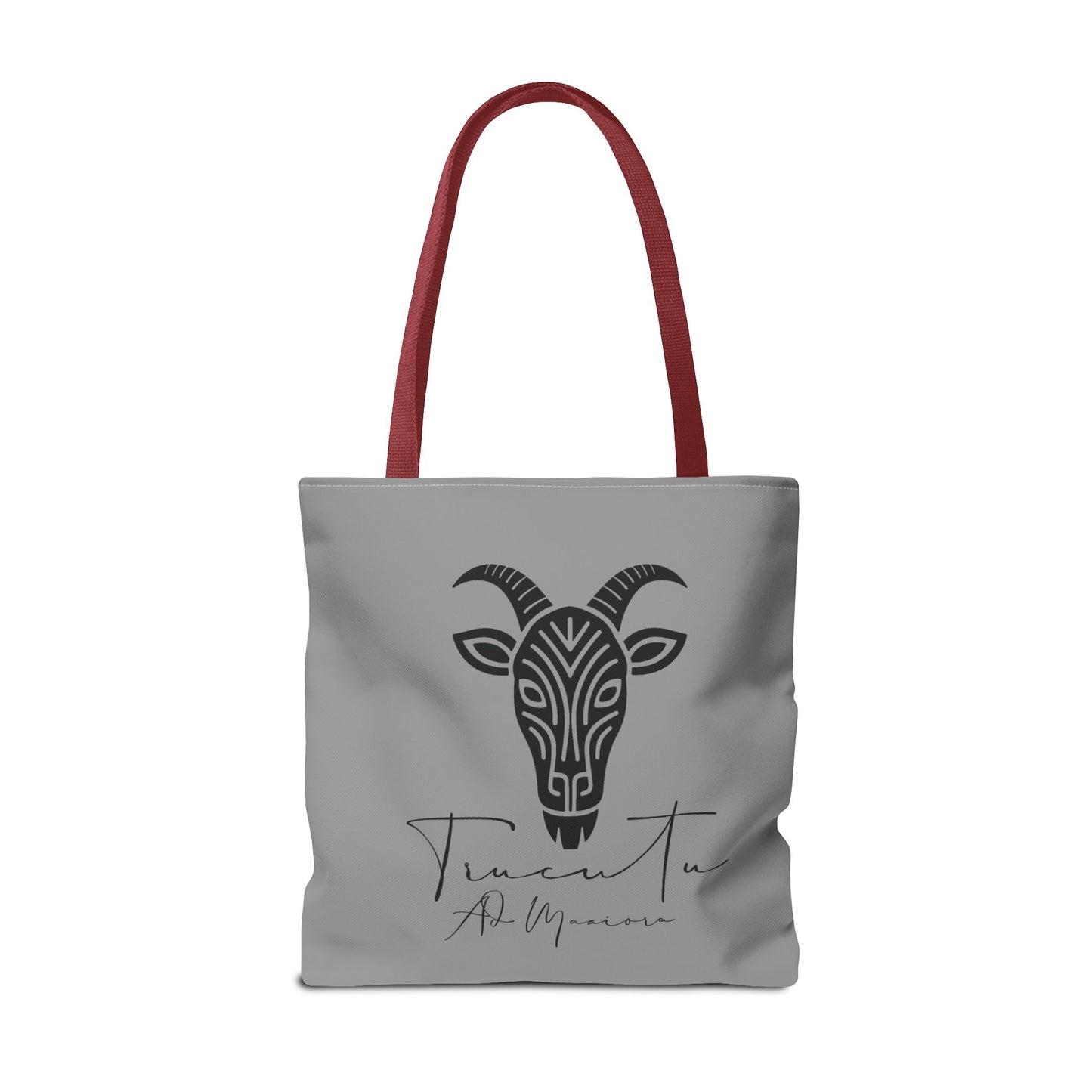 Borsa Tote TRUCUTU con Capra Tribale – Shopper Ecologica, Stile Boho Chic, Idea Regalo per Amanti degli Animali