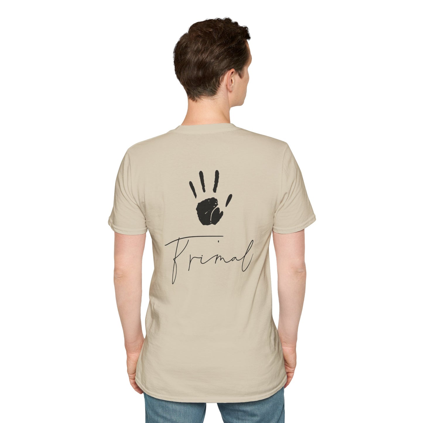 PRIMAL T-Shirt Uomo – Spirito Libero, Stile Essenziale