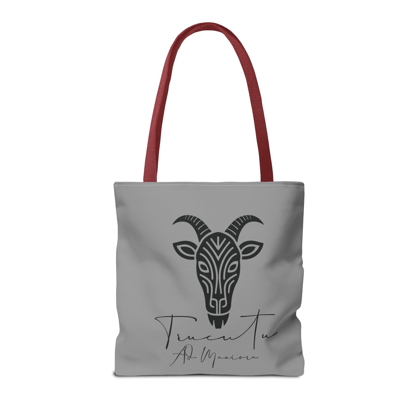 Borsa Tote TRUCUTU con Capra Tribale – Shopper Ecologica, Stile Boho Chic, Idea Regalo per Amanti degli Animali