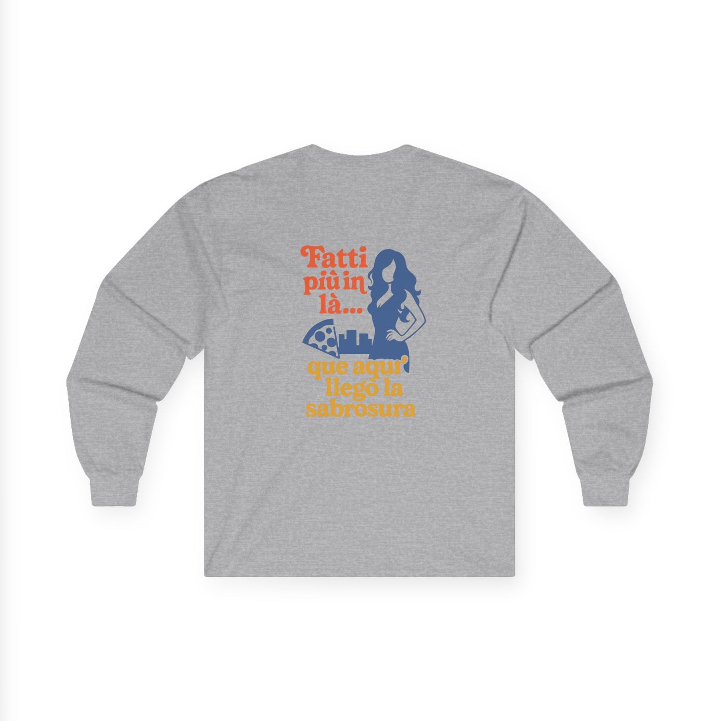 Stylish Long Sleeve Tee with Fun Graphic by Trucutu – Unisex Casual Wear, Perfect for Parties, Music Events, and Gifts for Friends