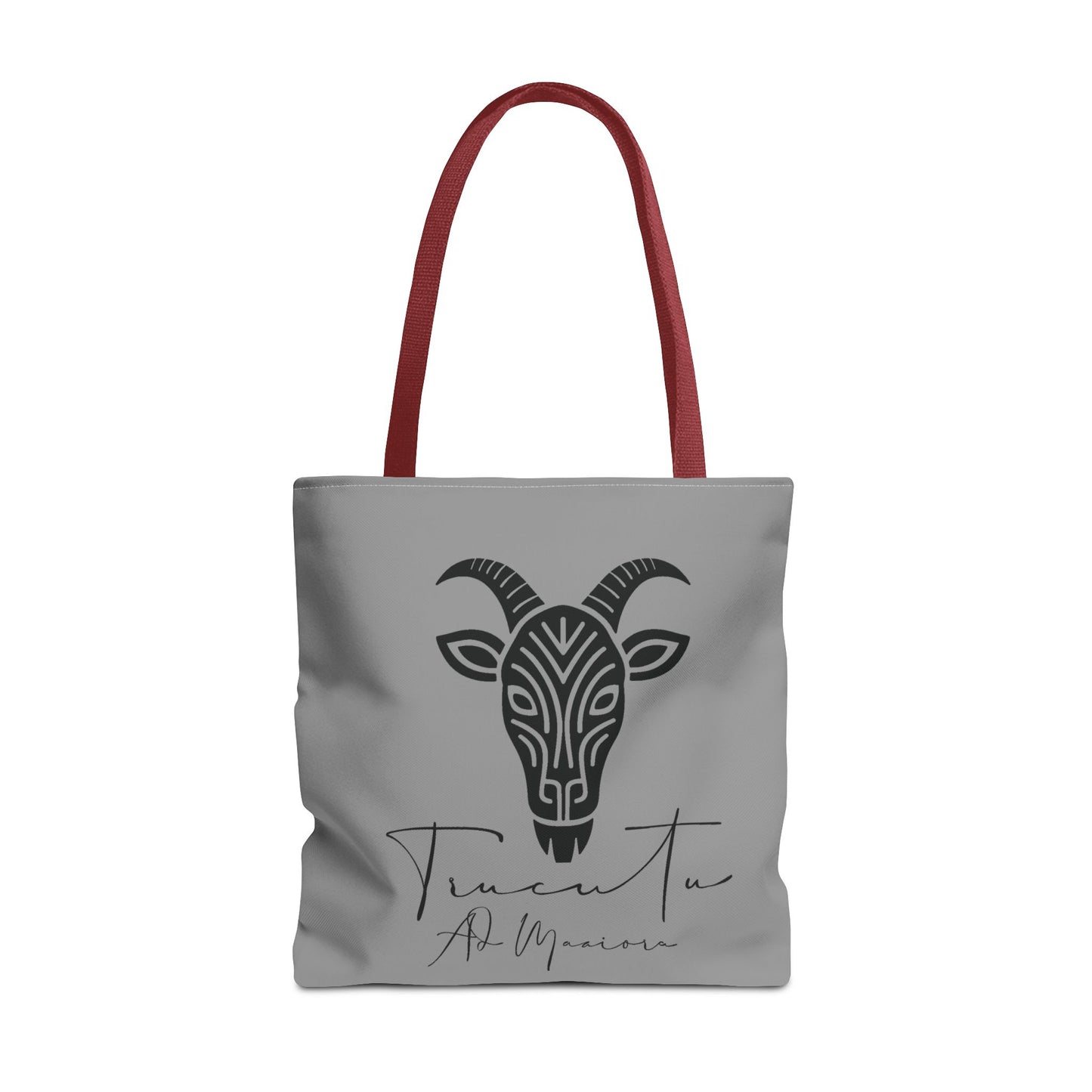 Borsa Tote TRUCUTU con Capra Tribale – Shopper Ecologica, Stile Boho Chic, Idea Regalo per Amanti degli Animali