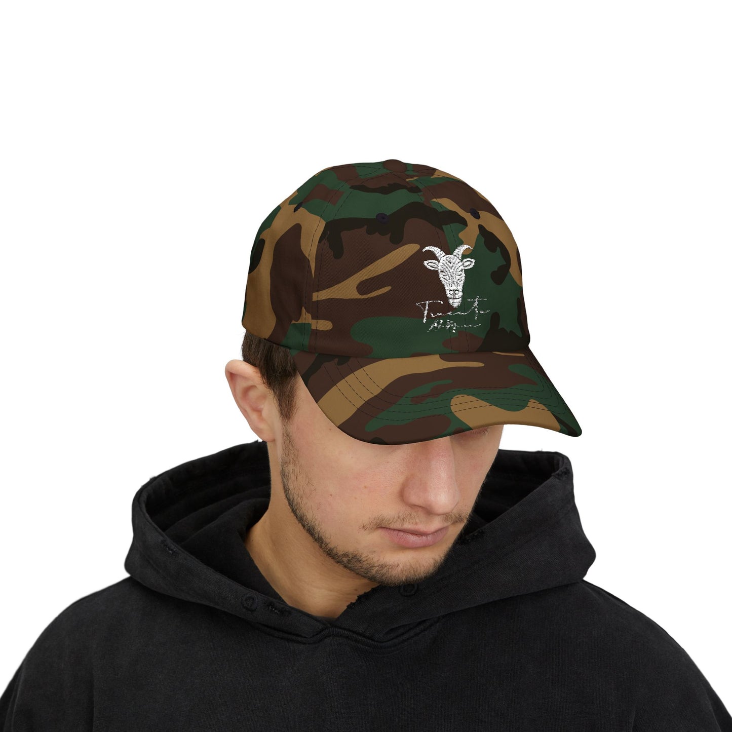 TRUCUTU Classic Unisex Cap – White Adjustable Hat | All-Season Casual Style | Everyday Wear | Versatile Gift Idea