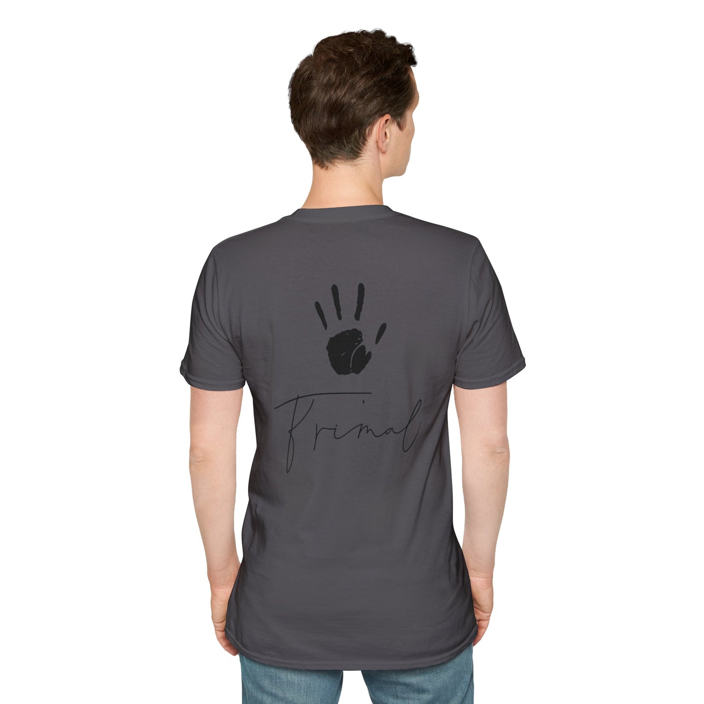 PRIMAL T-Shirt Uomo – Spirito Libero, Stile Essenziale