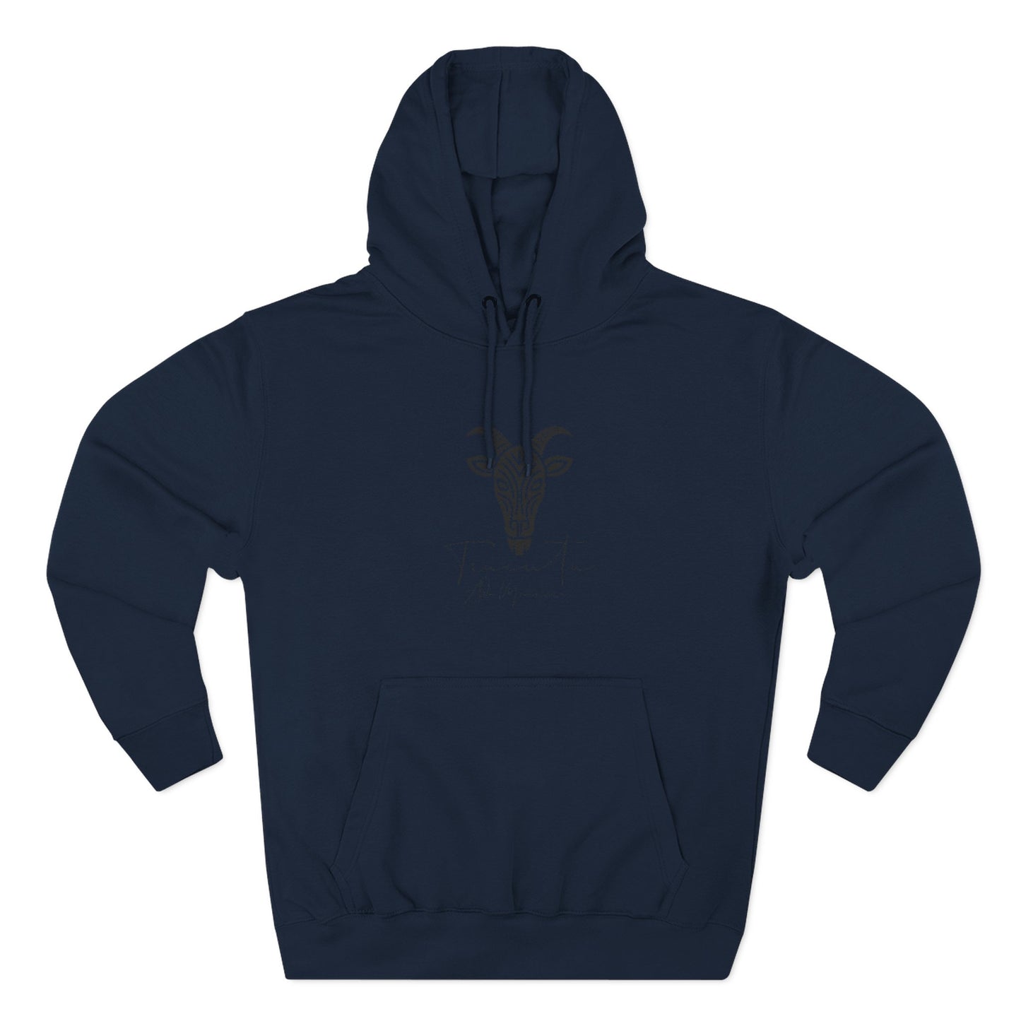 Felpa con Grafica Capra TRUCUTU – Calda in Pile, Design Animale Iconico, Regalo Perfetto per Amanti della Natura, Stile Ribelle ed Eco-Friendly